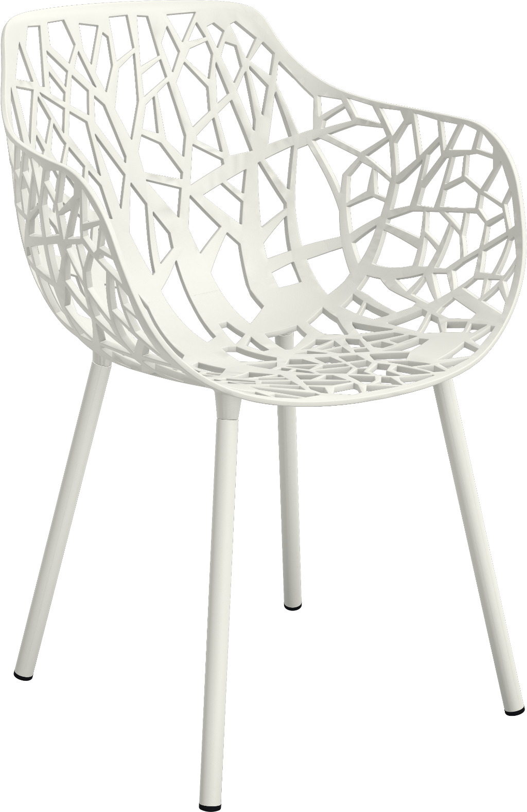 Forest Outdoor Armchair Fast white