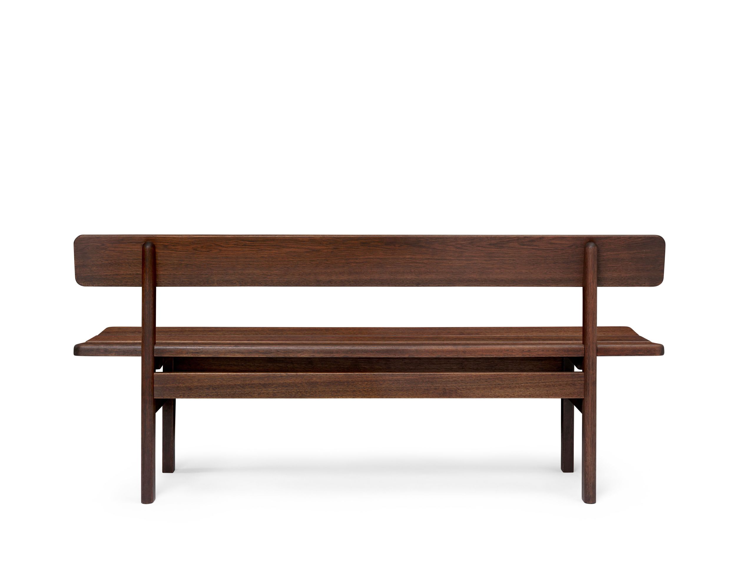 Asserbo Series Bench Dark Oiled Eucalyptus Carl Hansen & Søn