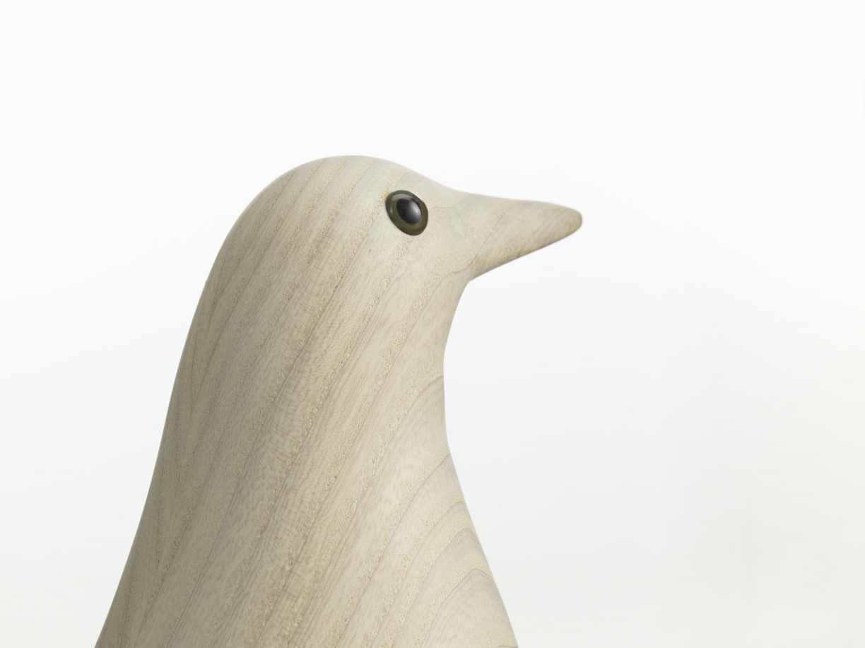 Eames House Bird sculpture white oiled ash Vitra New version