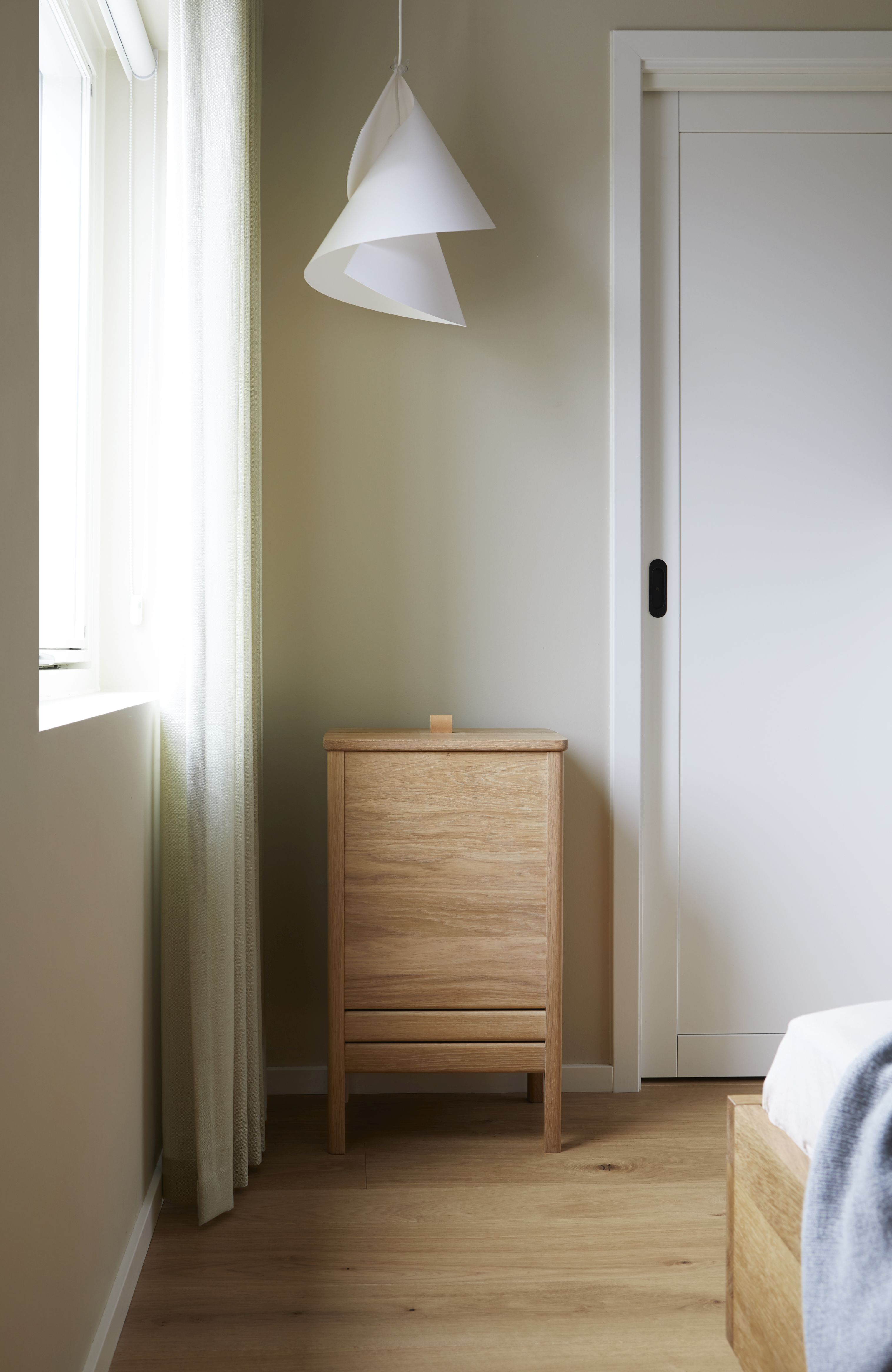 A Line Laundry Box Oak Oiled Form & Refine