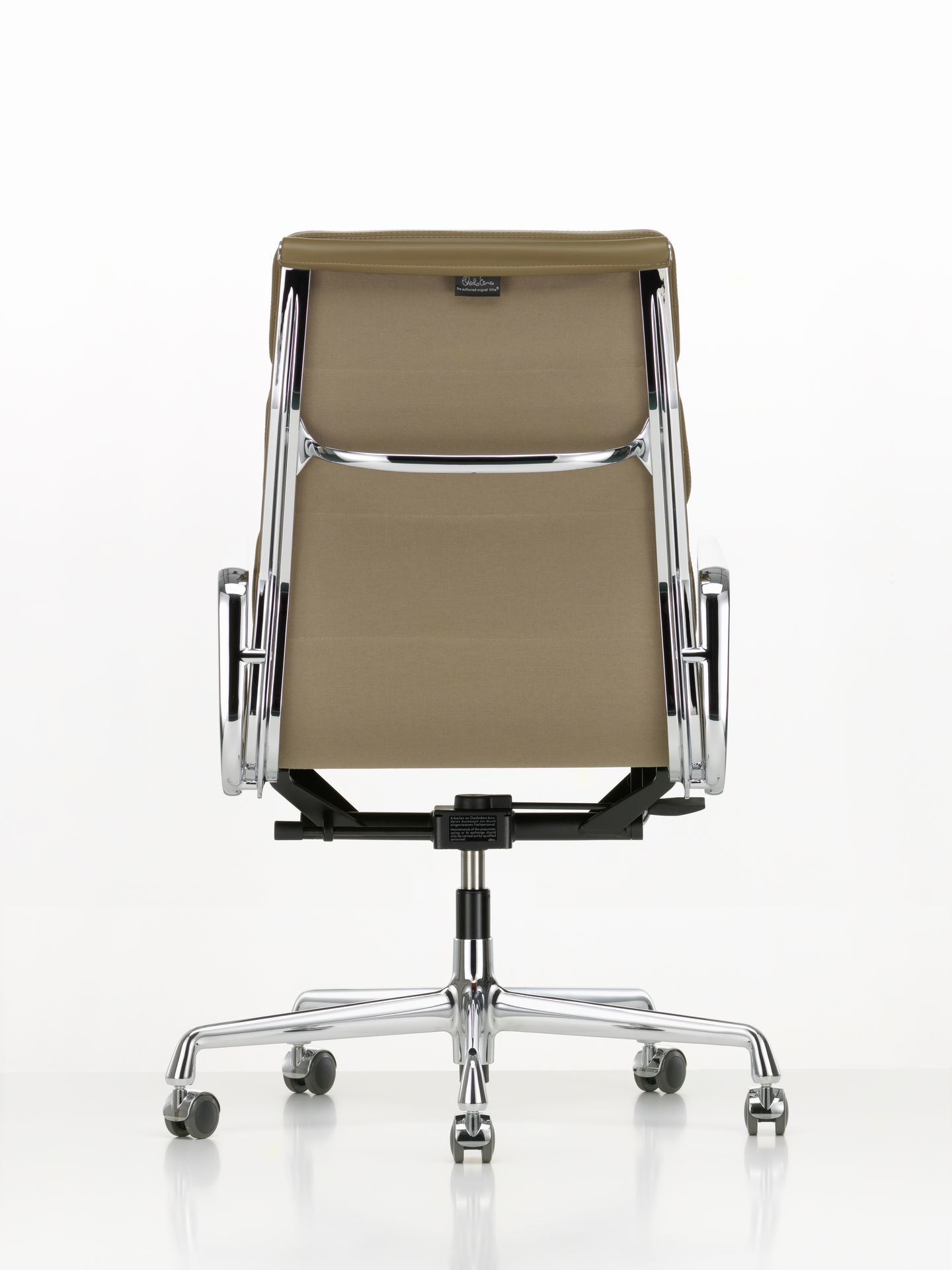 Soft Pad Chair EA219 / EA 219 Armchair Leather Premium Black Vitra OUTSTANDING VARIANTE