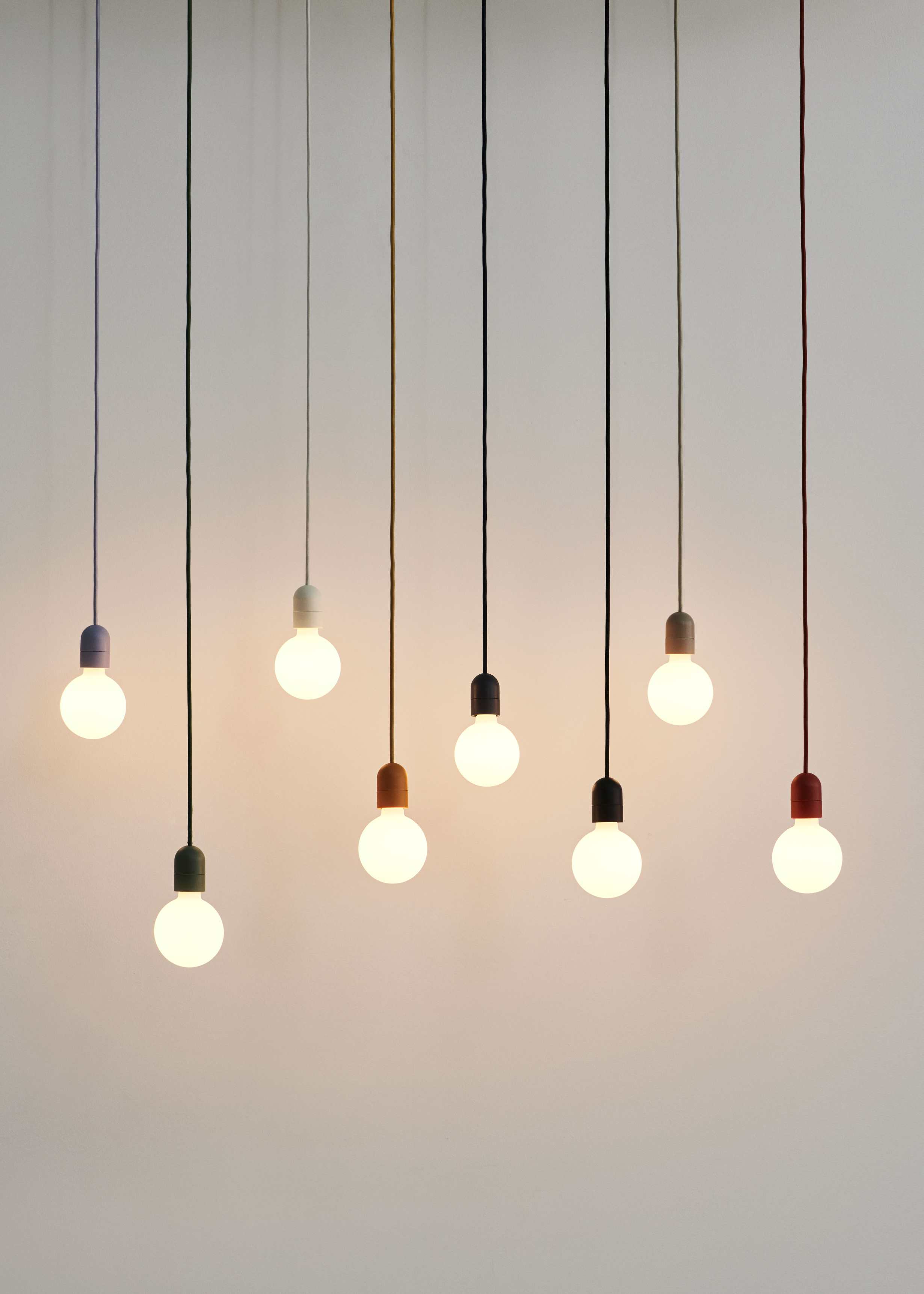 Common Cord Set / Socket Set for Hay pendant light Beton grey