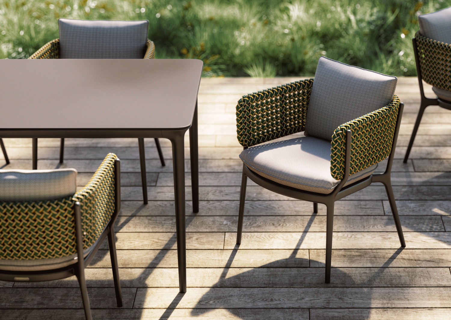 Bellmonde Outdoor Dining Table Dedon