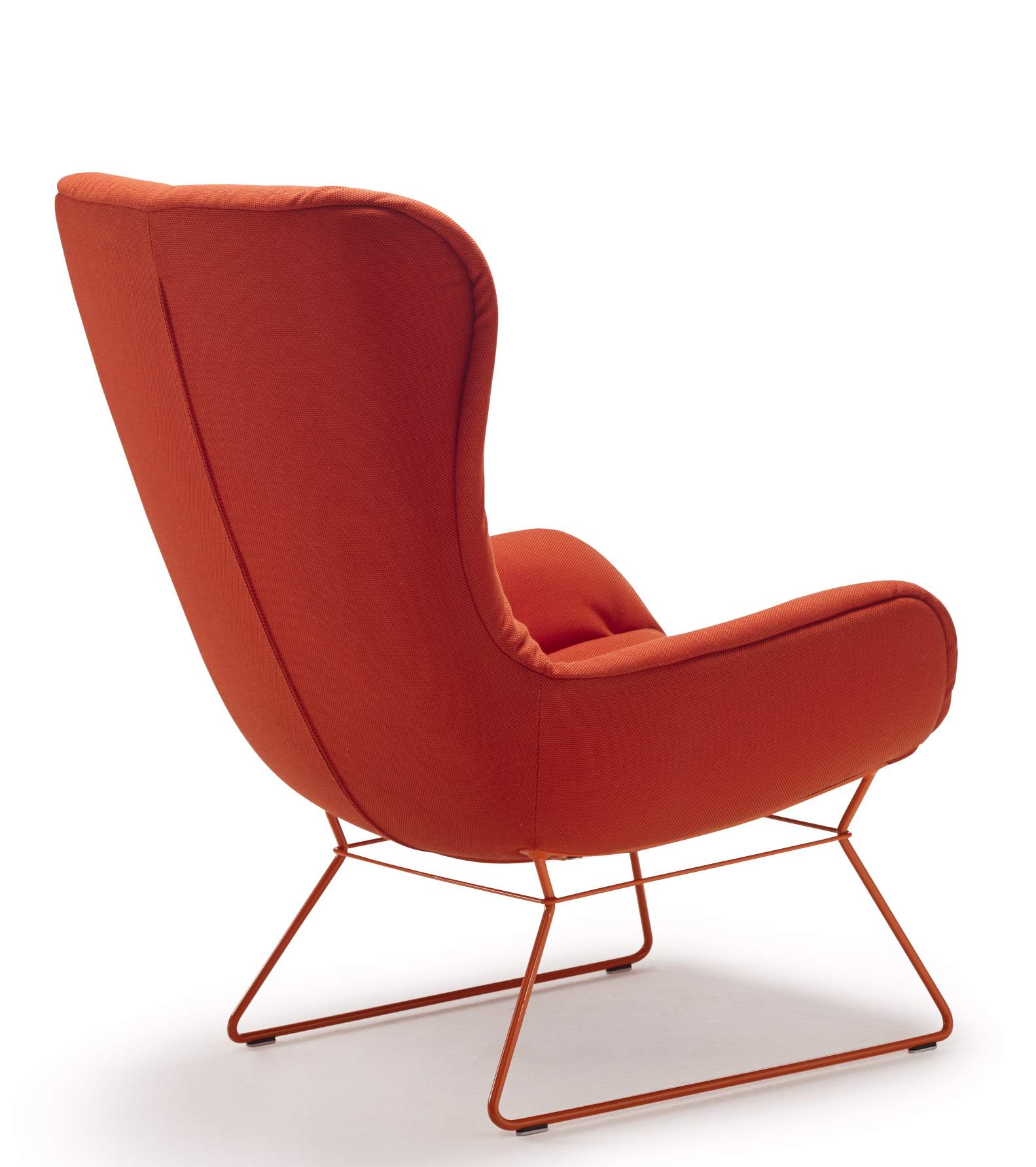 Leya cocktail wingback armchair Freifrau Manufaktur