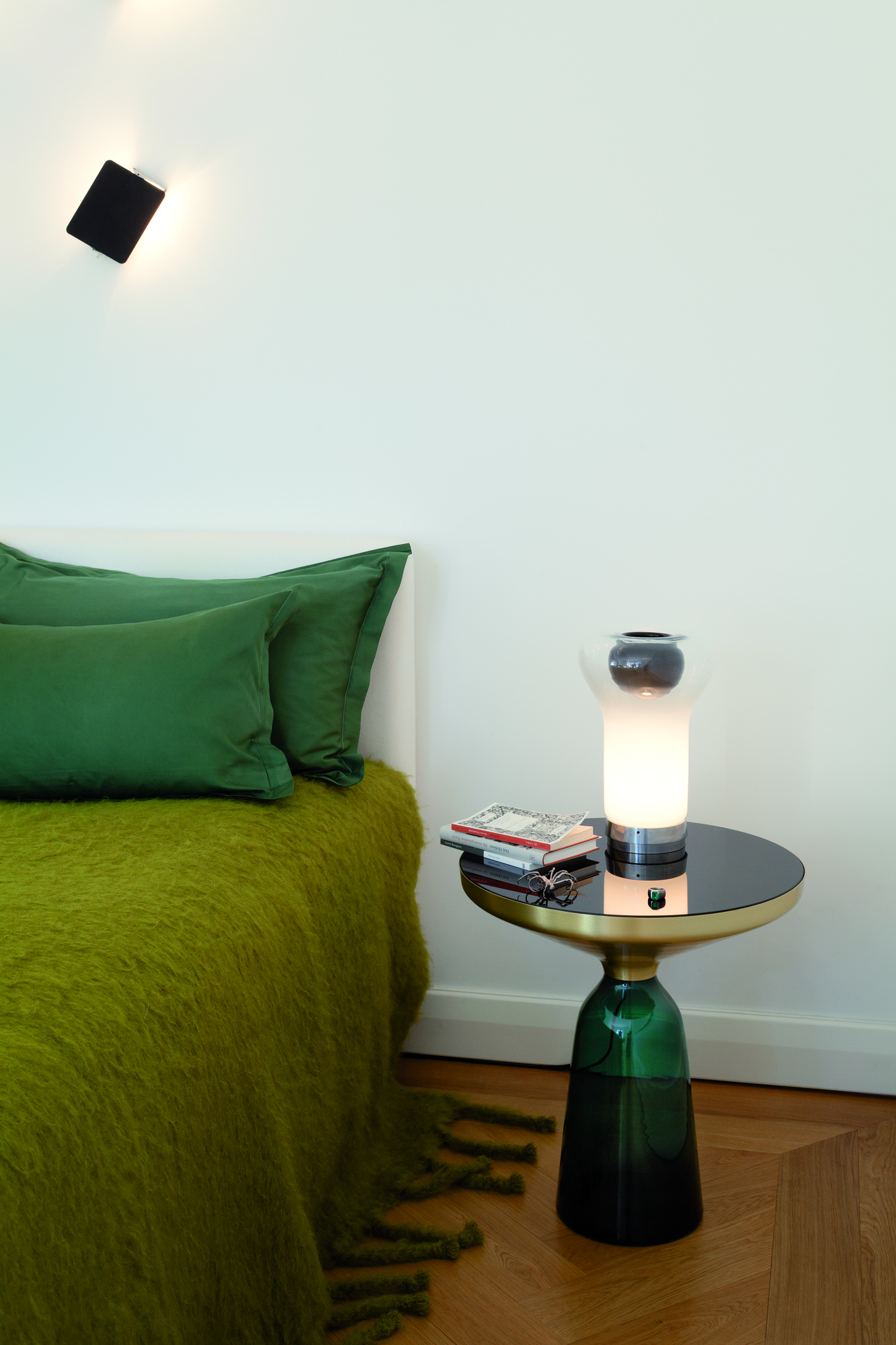 Bell Side Table ClassiCon Steel Quartz-grey