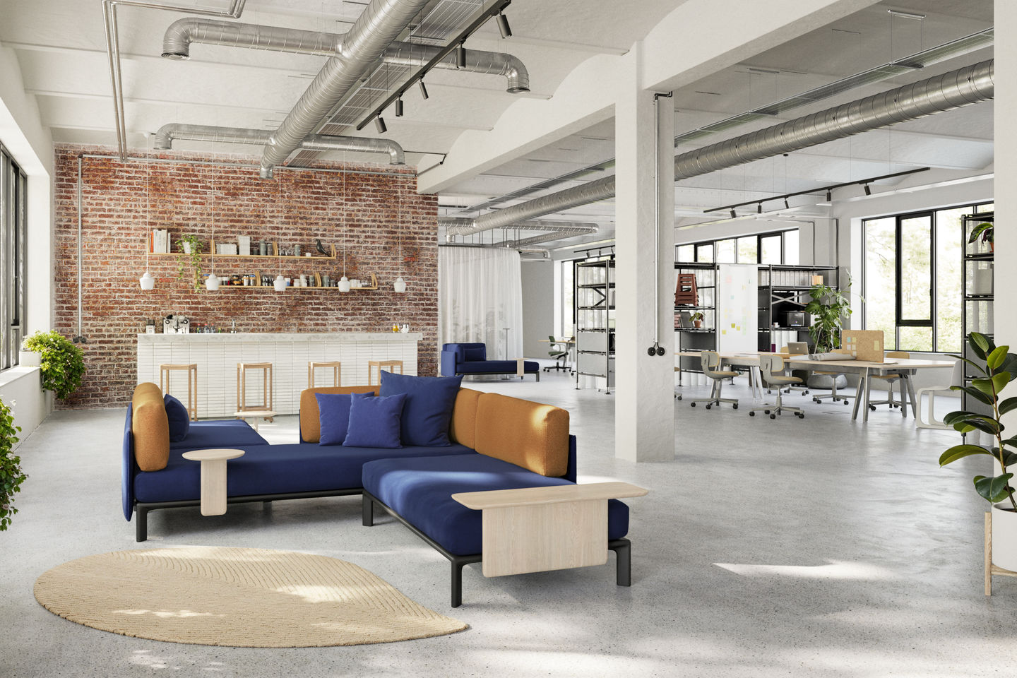 Anagram platform connector 2 pieces Vitra  