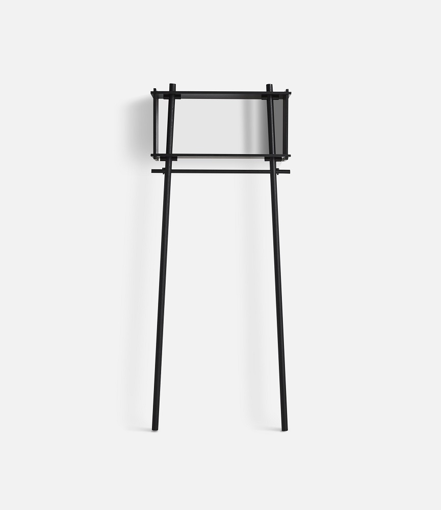 Töjbox Wardrobe Woud Wx80 cm oak black