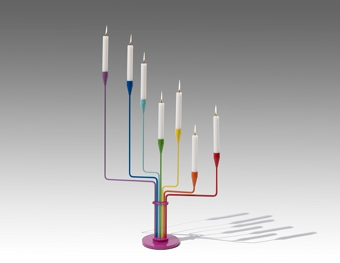 Great Bear Candelabra RAINBOW Candleholder Piet Hein