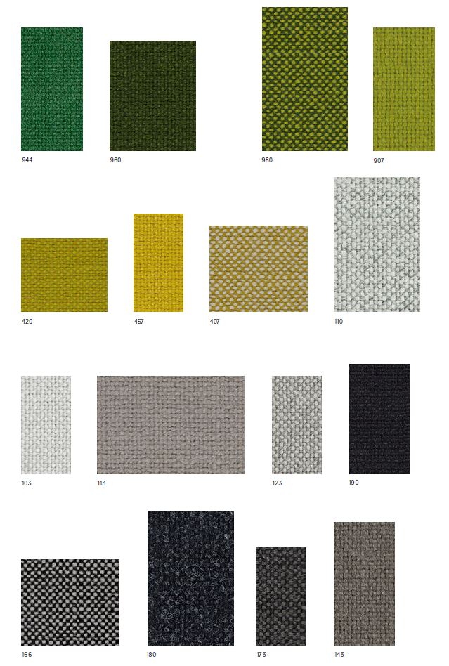 Fabric pattern card Hallingdal 65 Kvadrat