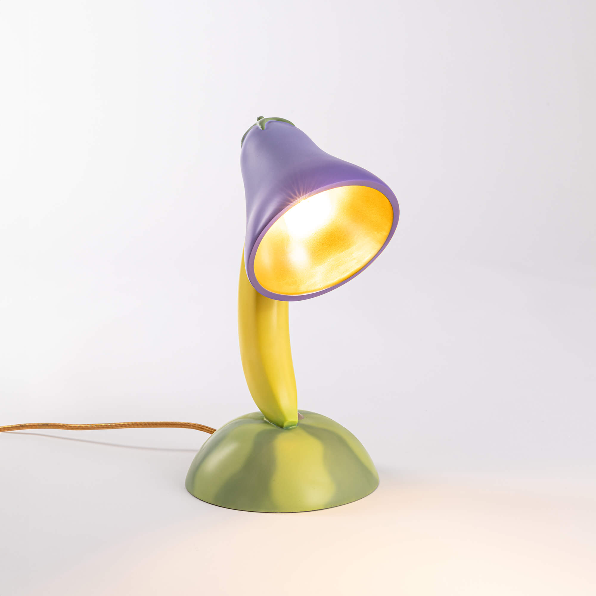 Vitamin Table lamp Table lamp Aubergine Seletti