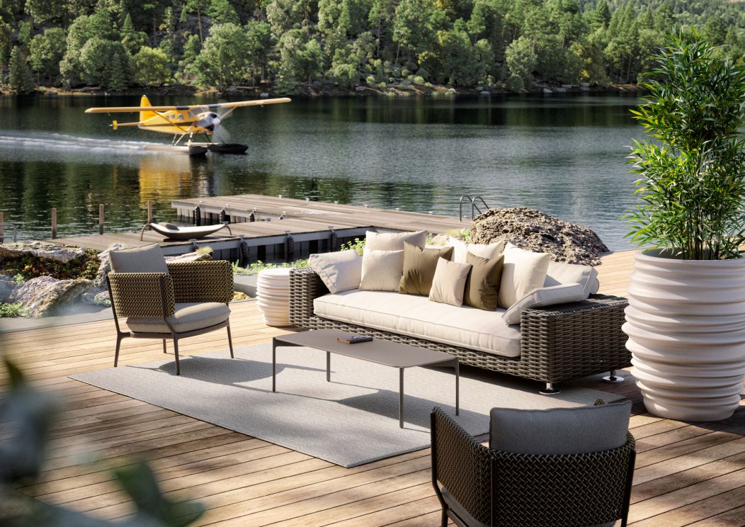 Bellmonde Armchair with Cushion Dedon