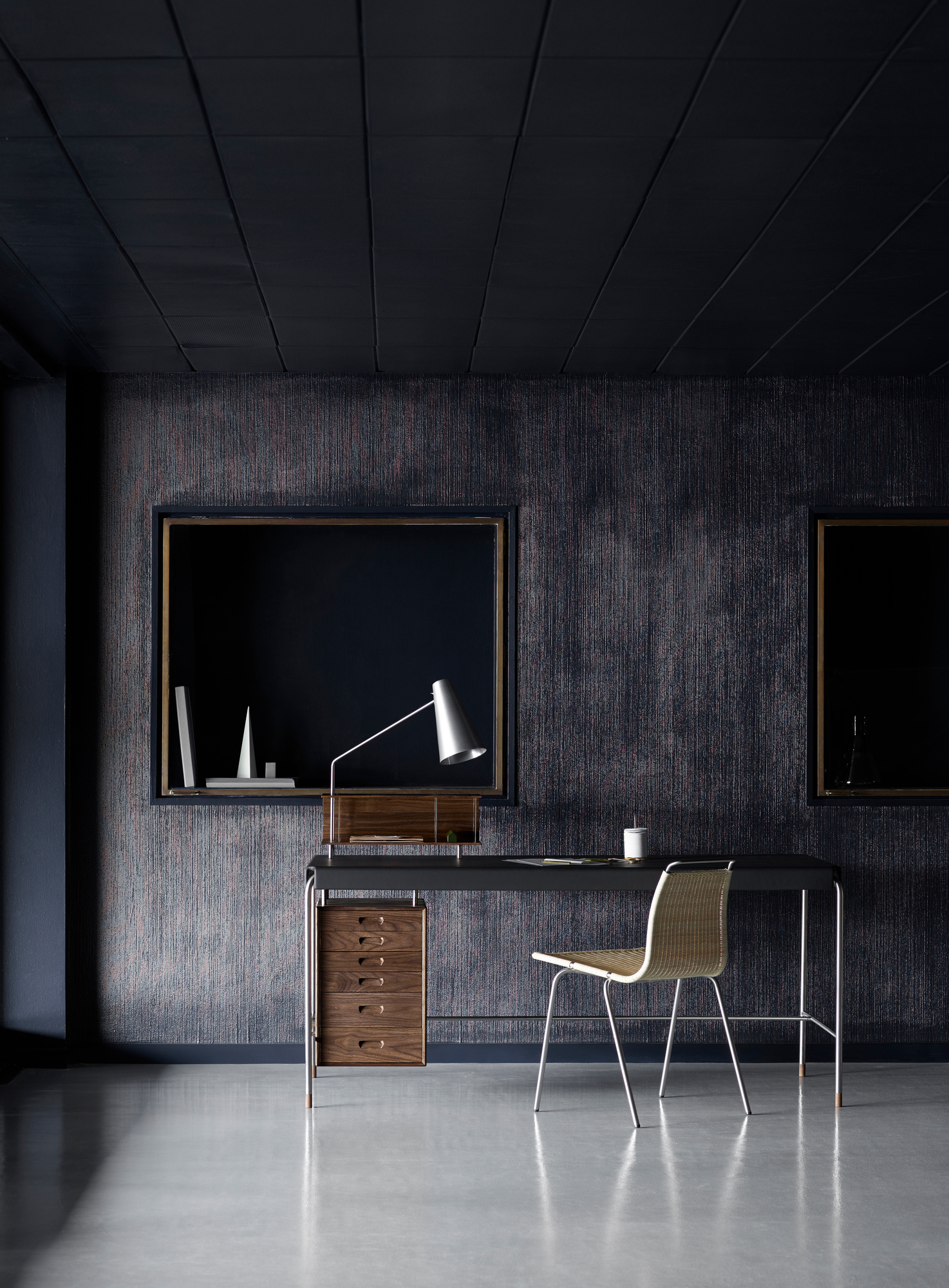 Society Table worktable Walnut Carl Hansen & Søn