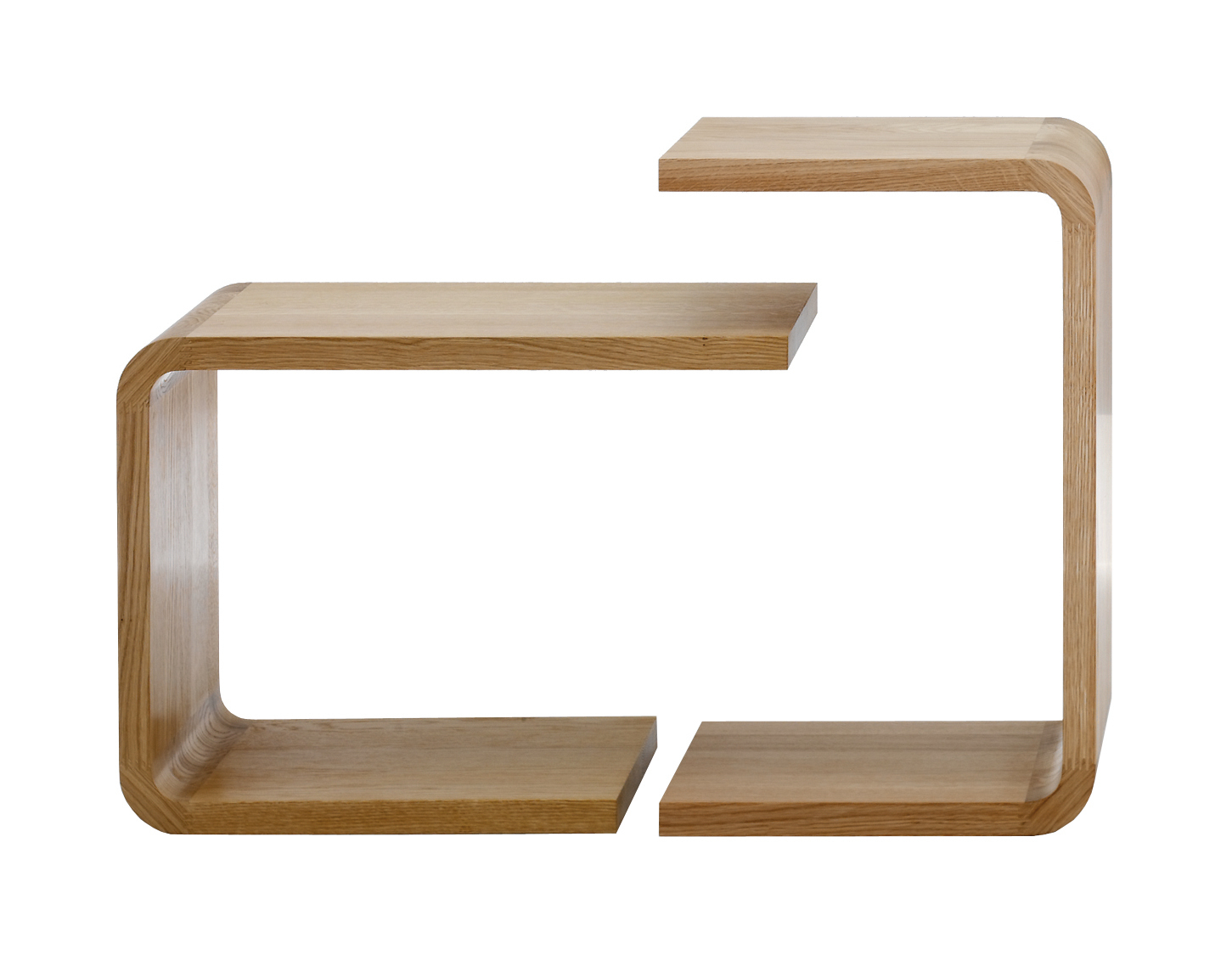 Waiter d 30 cm h 40 cm side table oak Zeitraum