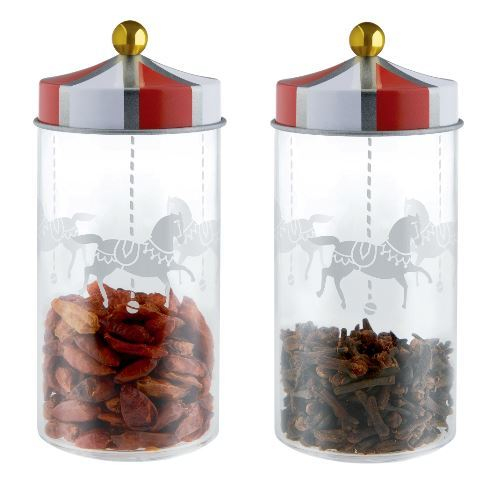 Circus Set of two spice containers MW68S2 Alessi