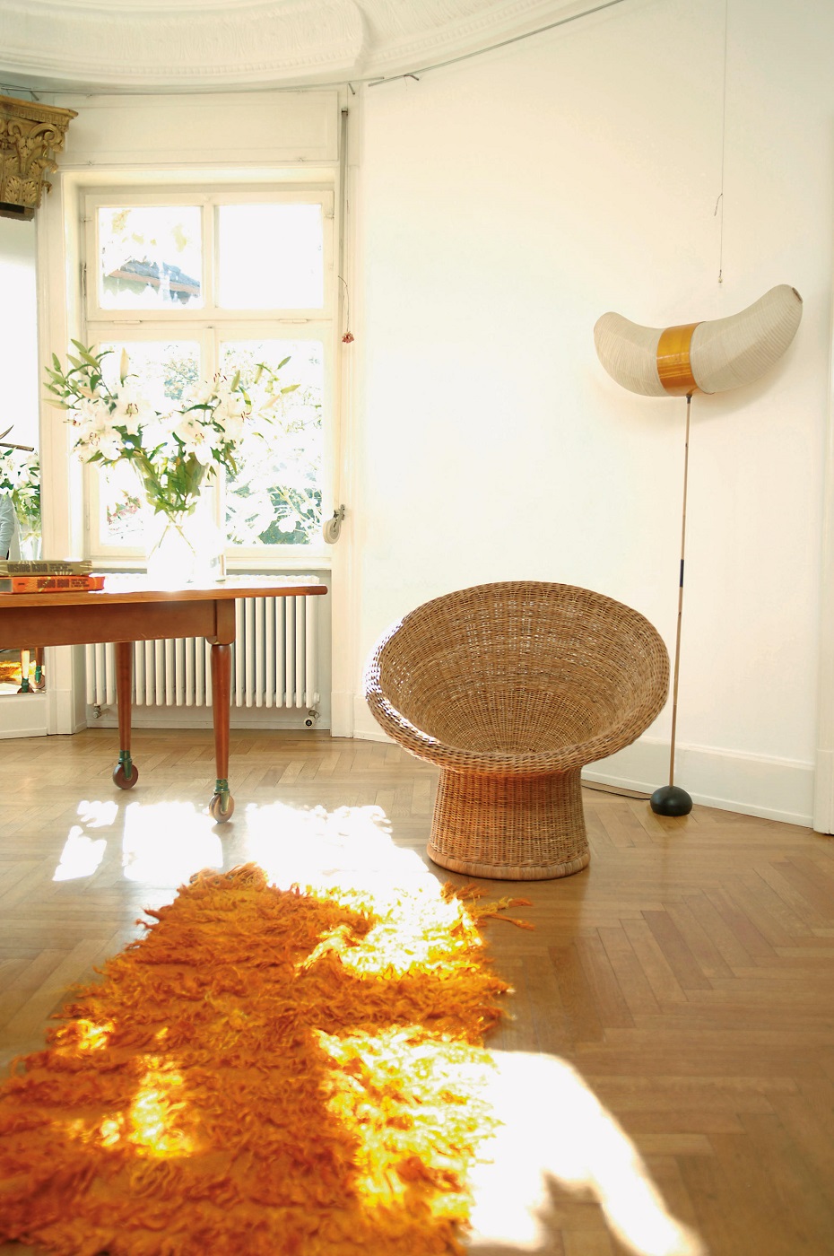 E 10 / E10 Rattan armchair Richard Lampert