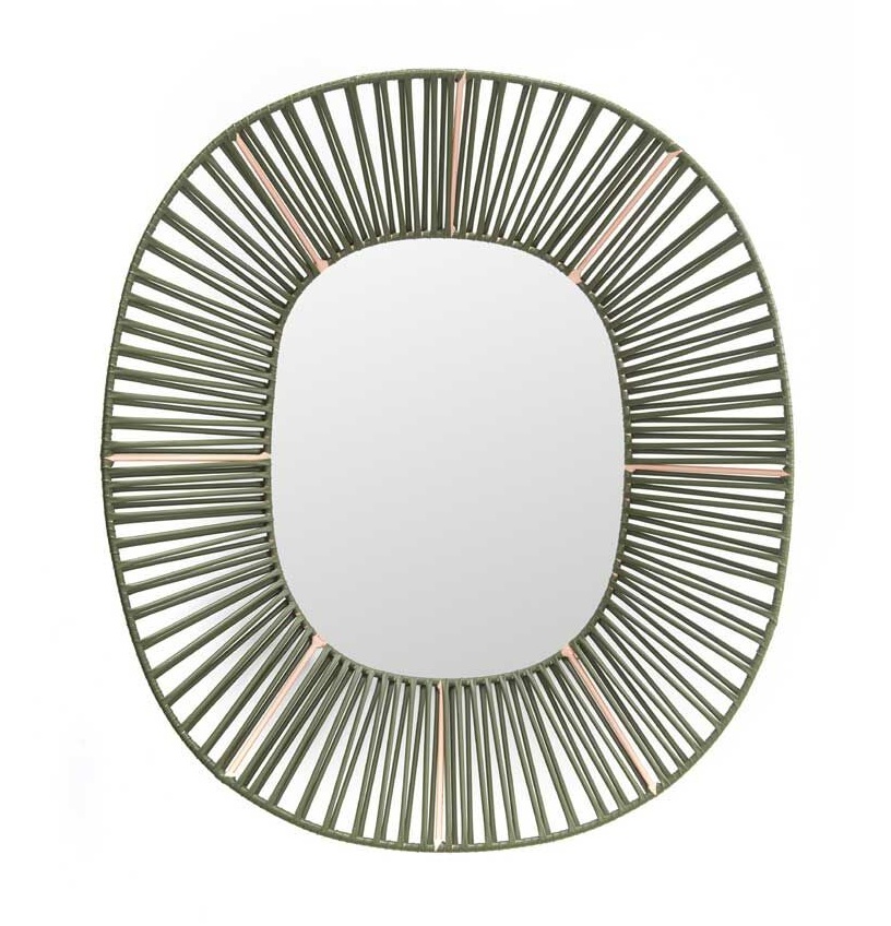 Cesta Big Wall Oval Mirror by ames