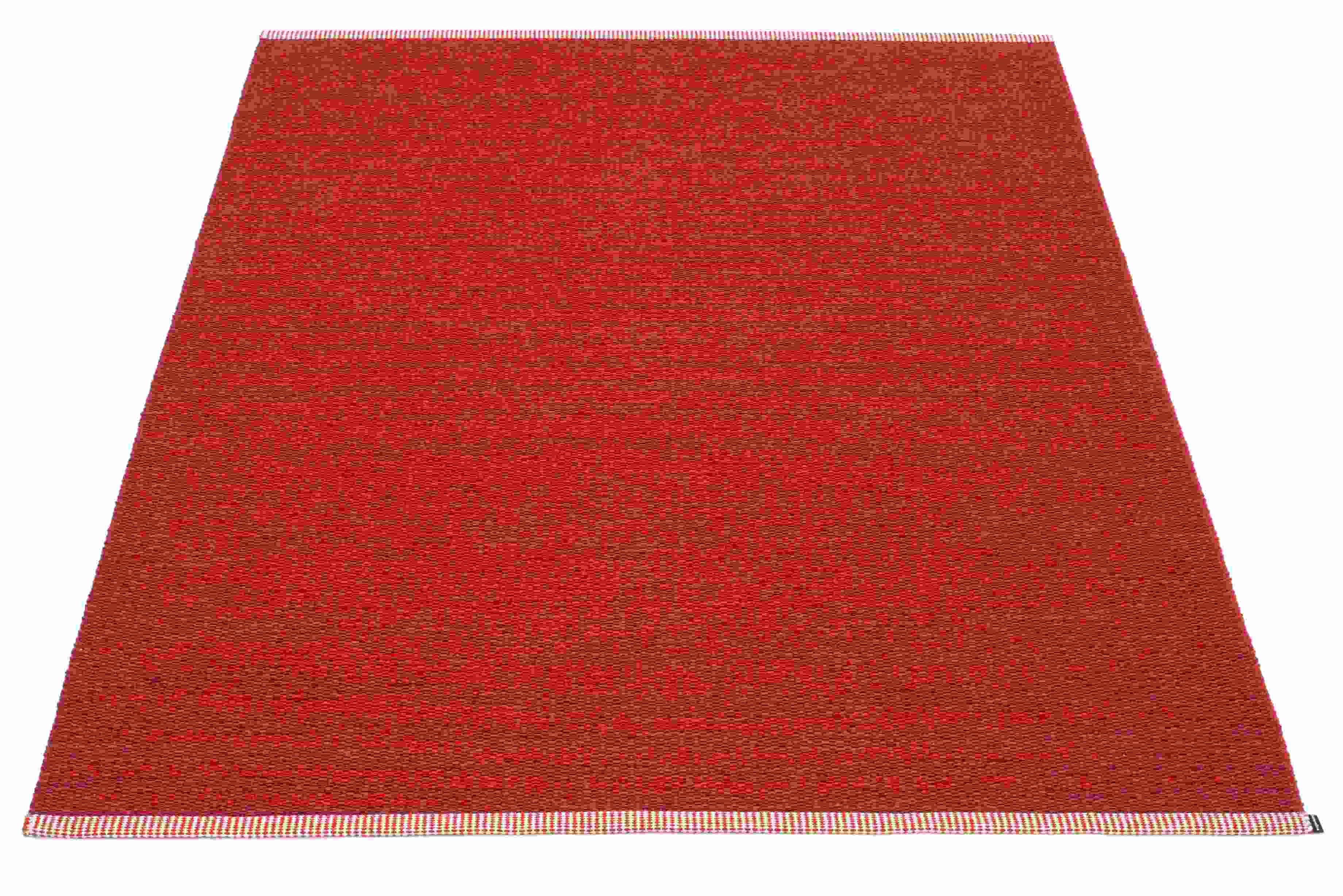 Mono Plastic Rug 230x320 cm Pappelina Dark red