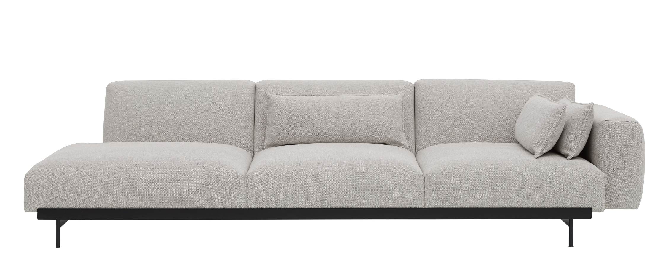 In Situ Modular Sofa 3-Seater Chaise Longue Muuto