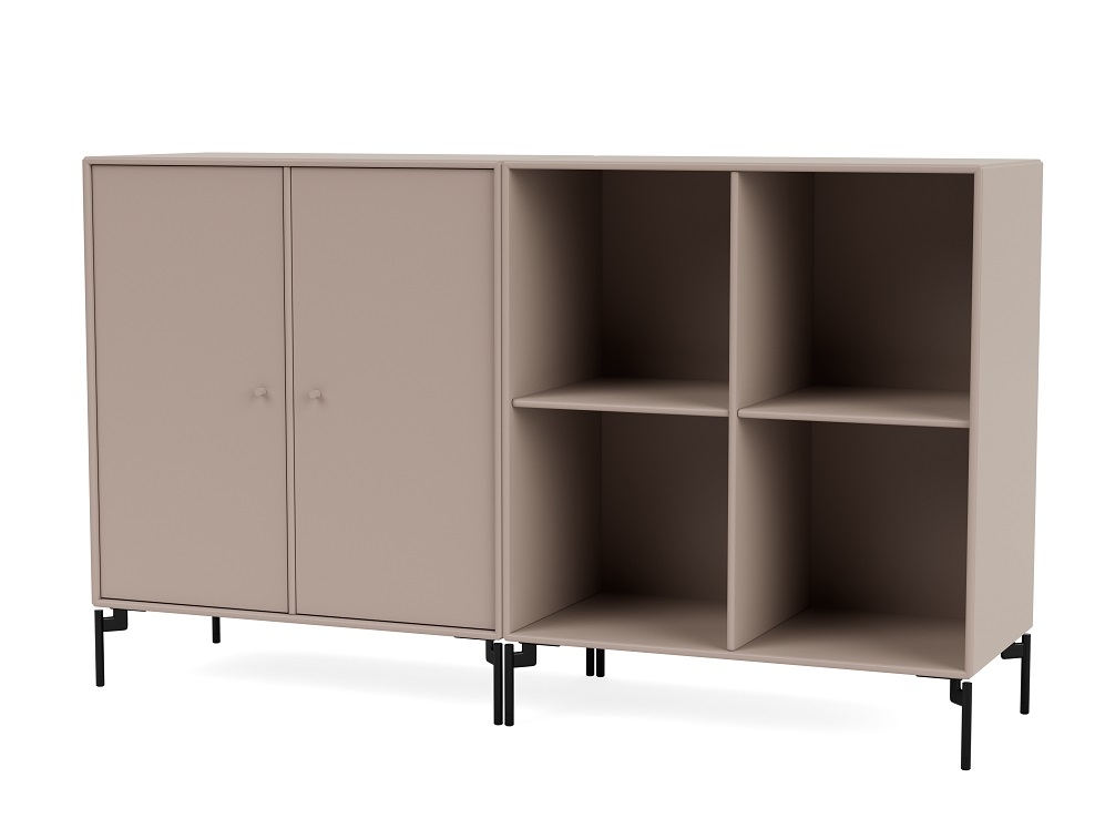Pair Sideboard B Montana Mushroom black