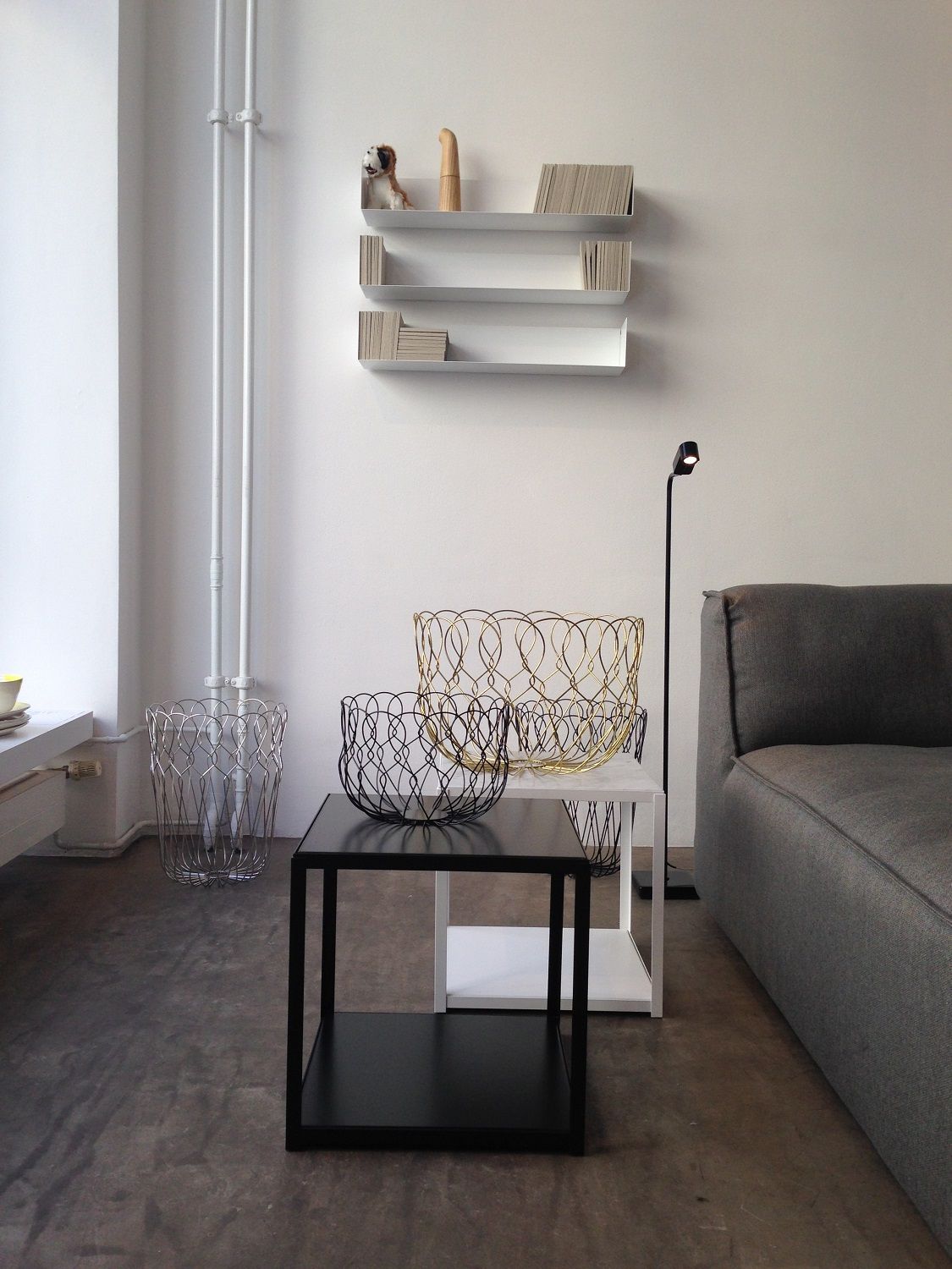 CD shelf Linea1 by Müller Möbelwerkstätten