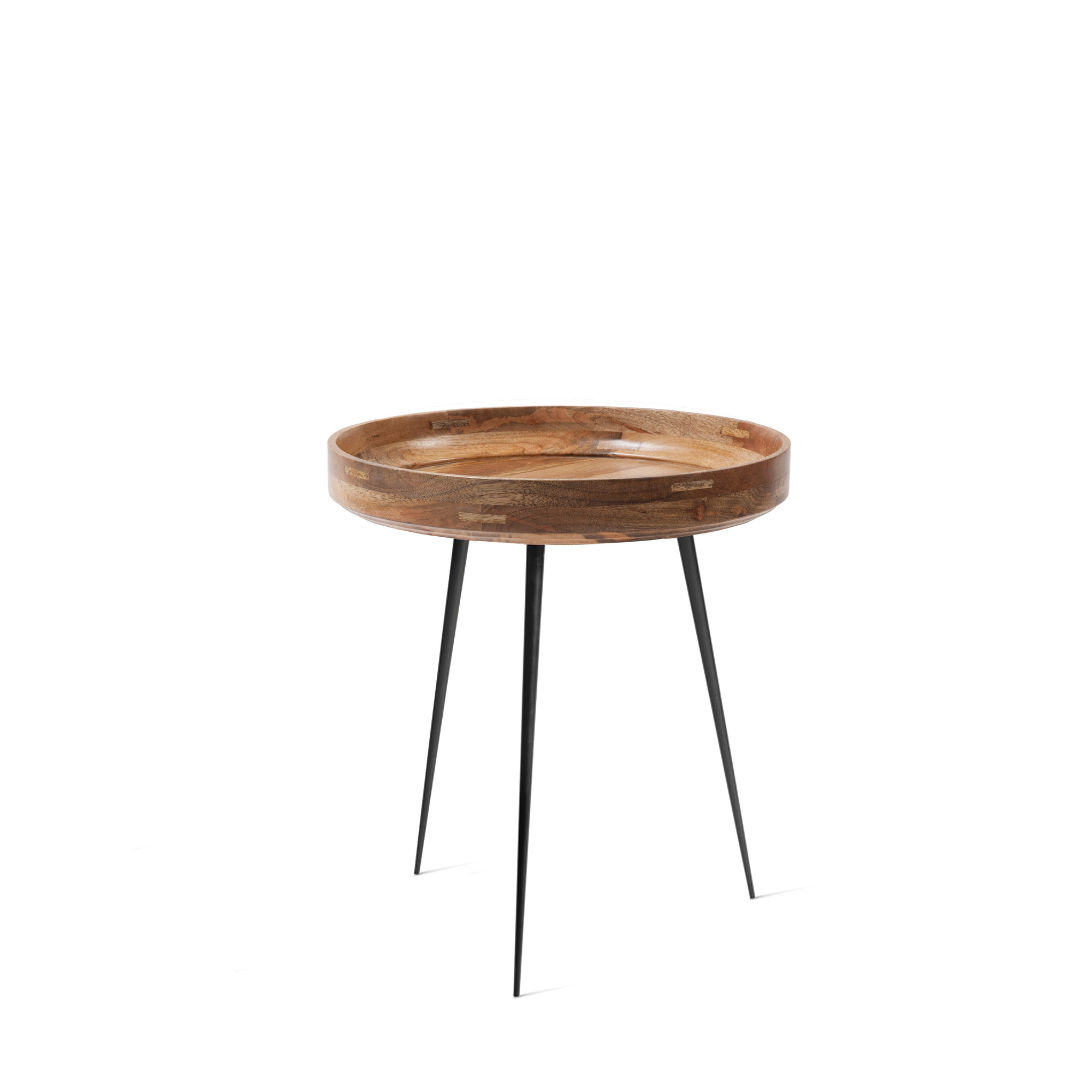 Bowl Table mango wood black Mater SINGLE PIECES