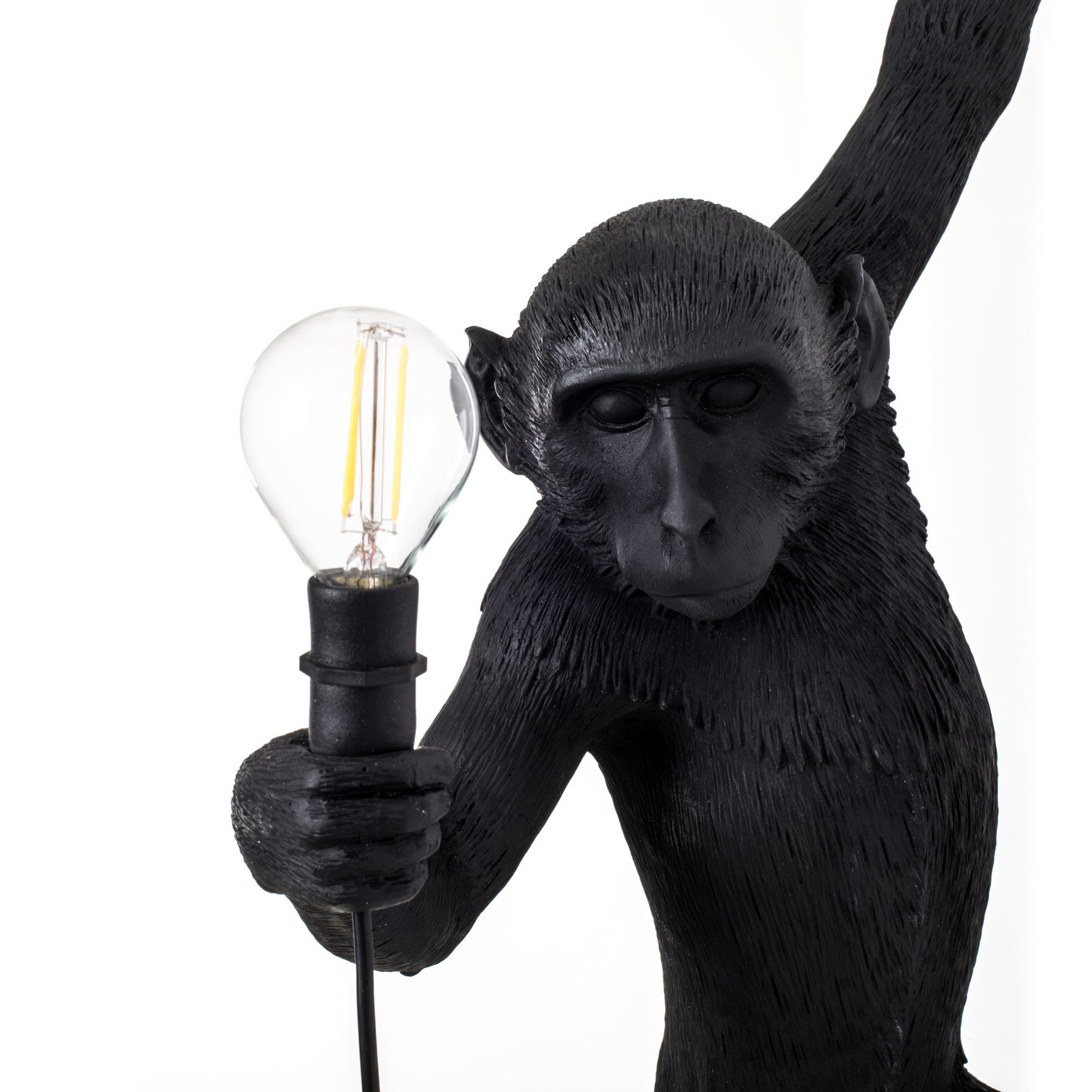 Monkey Lamp Black Wall light Outdoor Seletti SINGLE PIECES