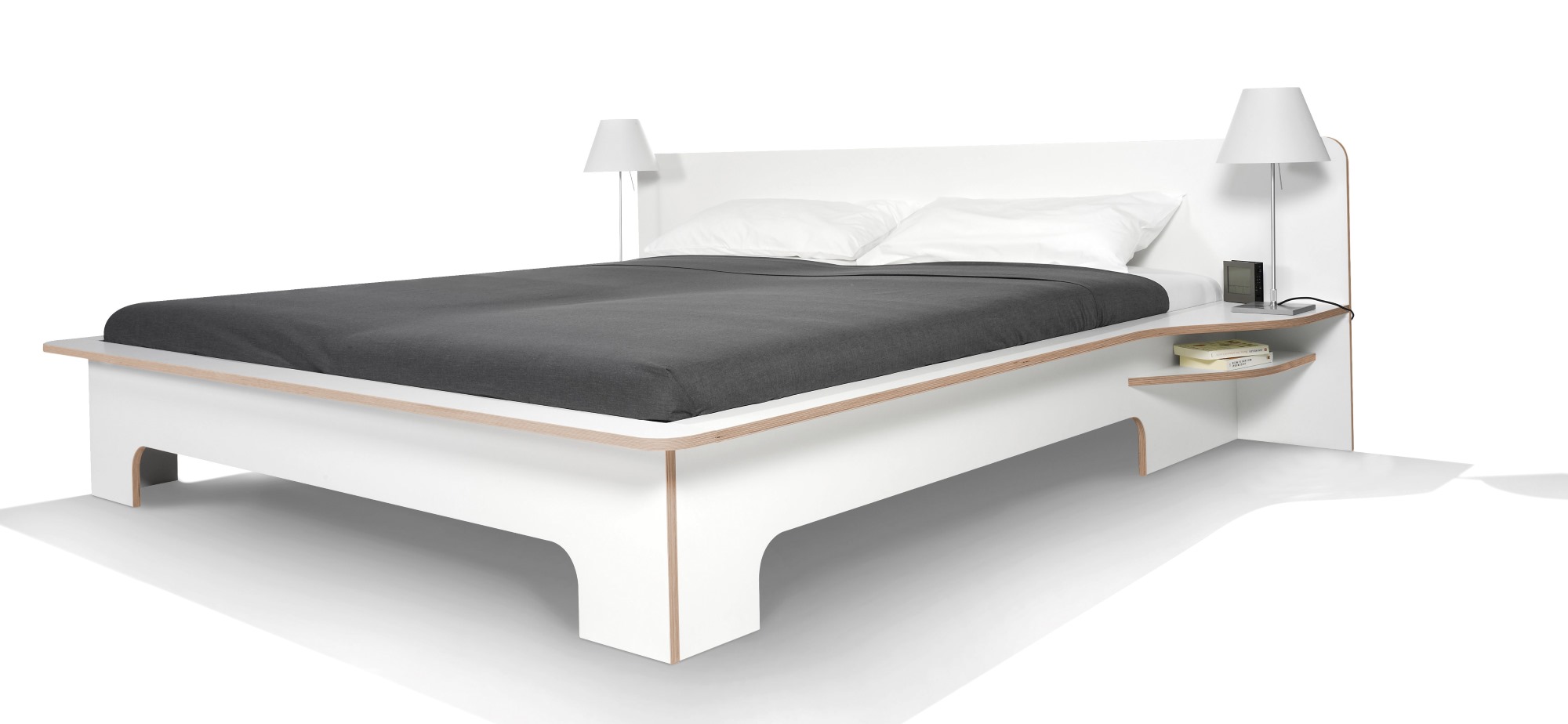 Plane Double bed Müller Möbelwerkstätten