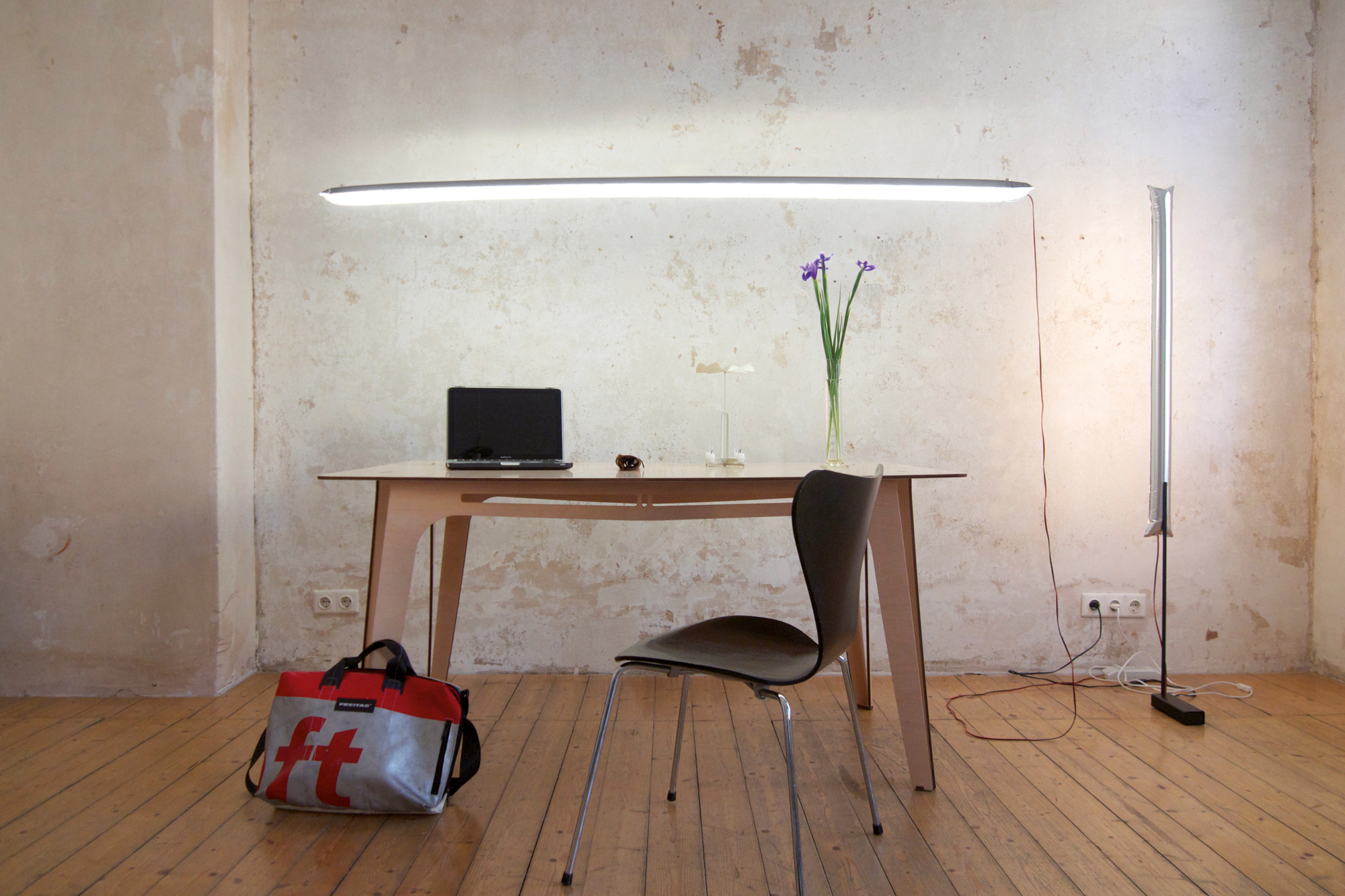 Blow Up Me Standing / hanging lamp silver Ingo Maurer