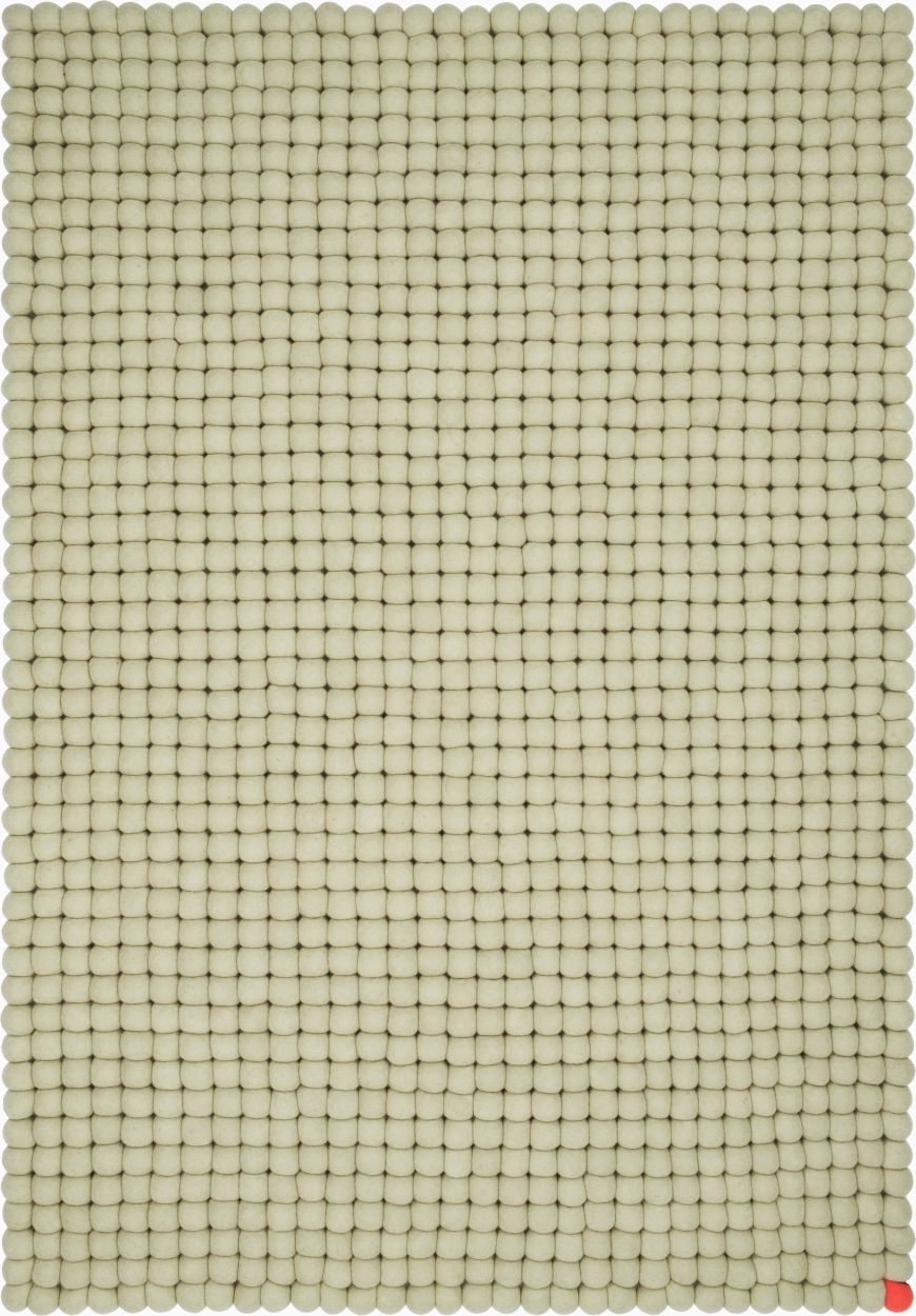 Big One Rectangular Felt carpet 200 x 300 cm myfelt Green beige