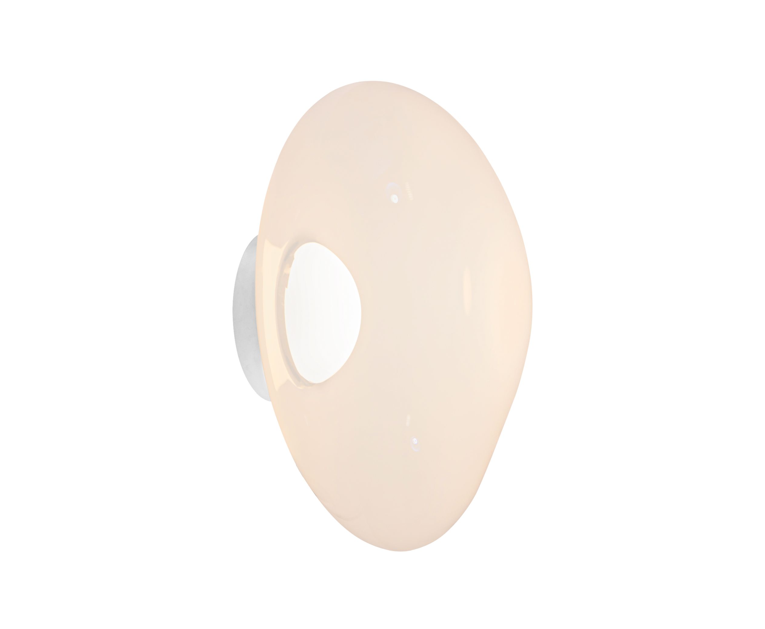 Melt Surface LED Wall Light Opal - Silver Tom Dixon