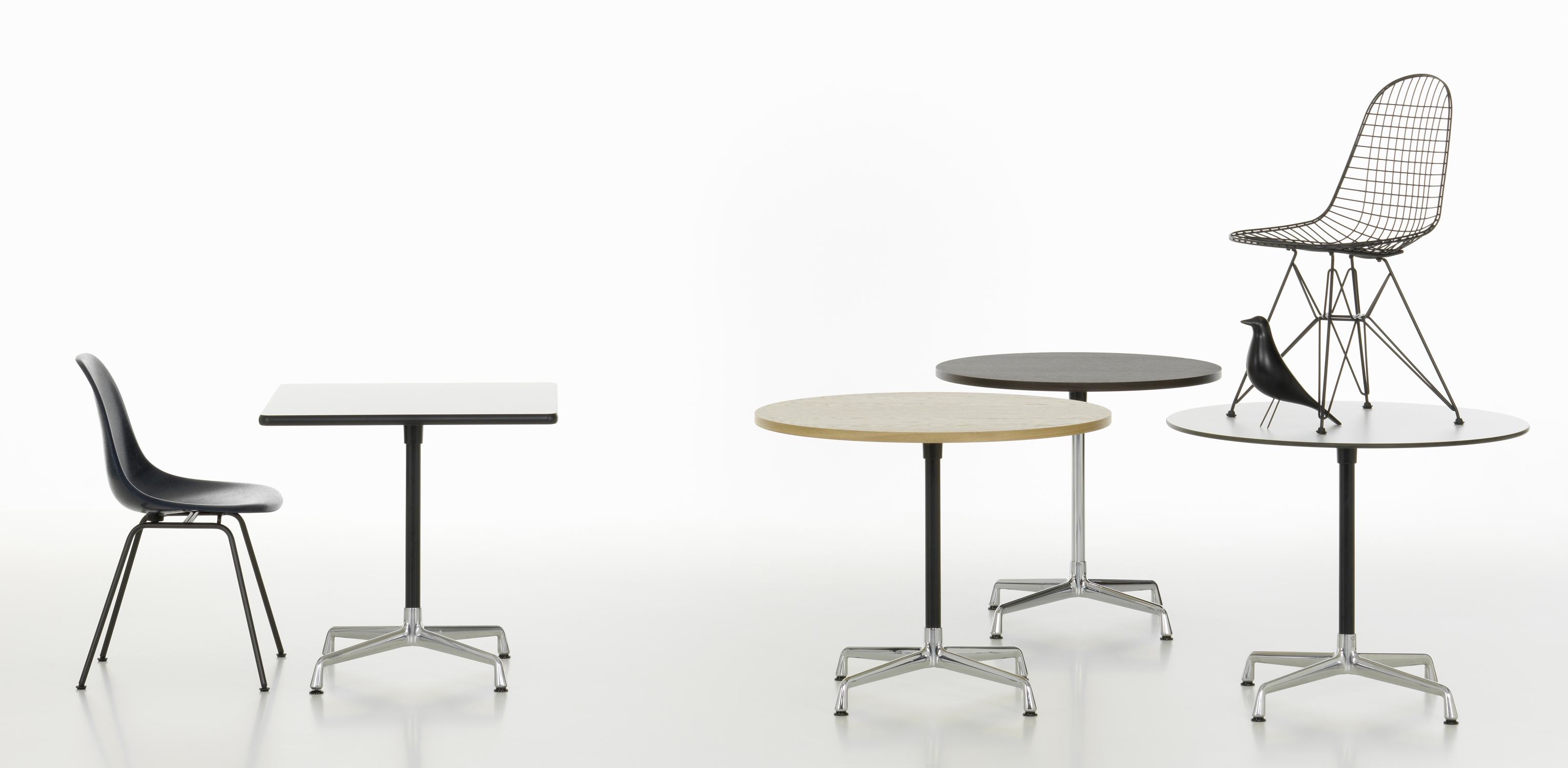 Eames Contract Table round Ø80 cm Vitra