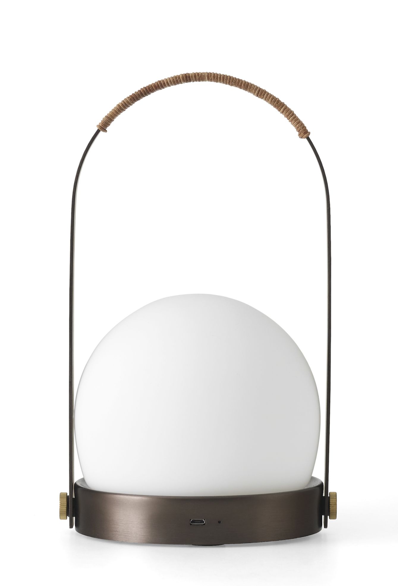 Carrie Table Lamp Leather Battery light Audo