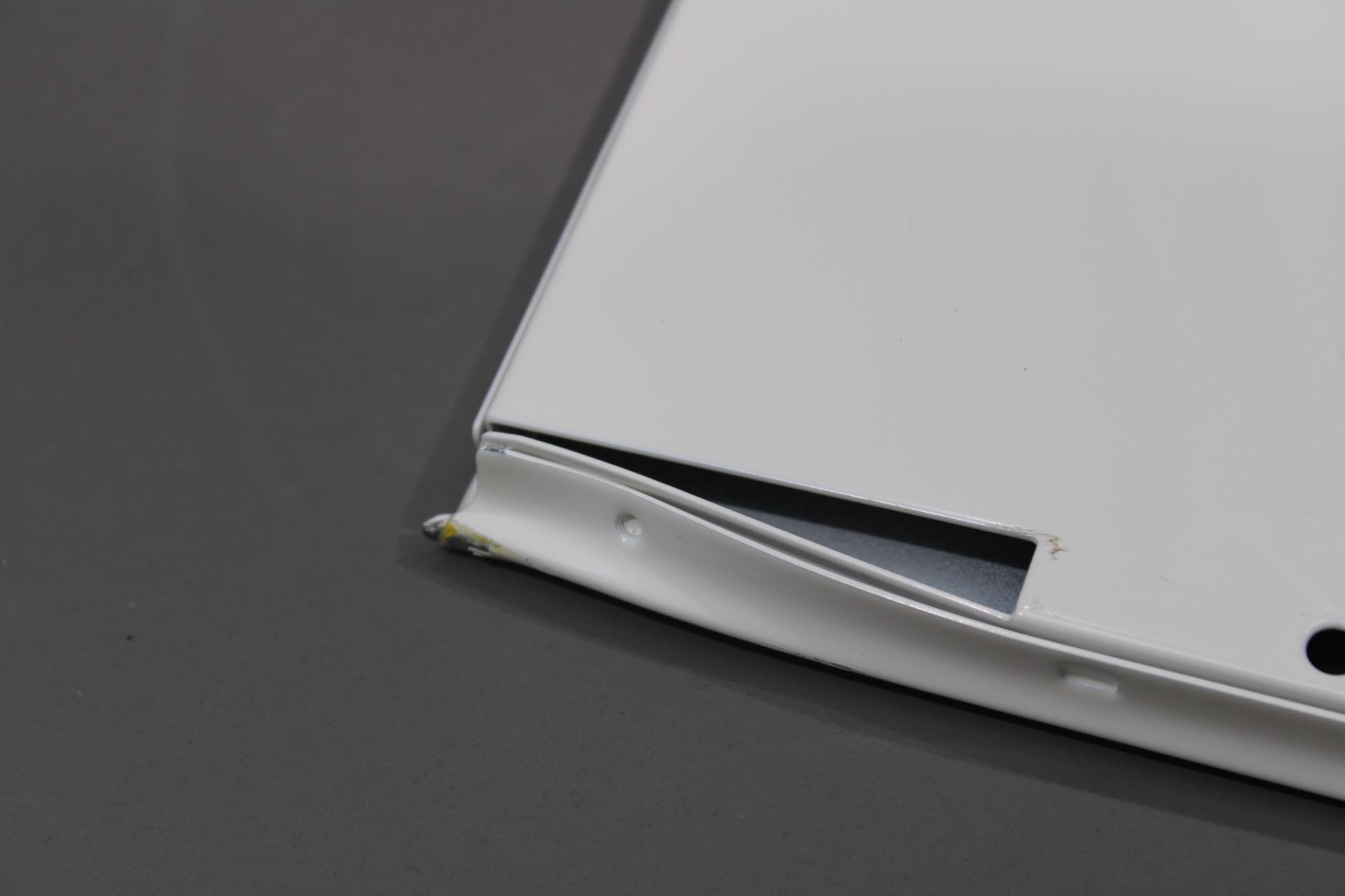 Folding Door Spare Part CLEAN WHITE 75x35 cm USM Haller IMPERFECT ITEMS