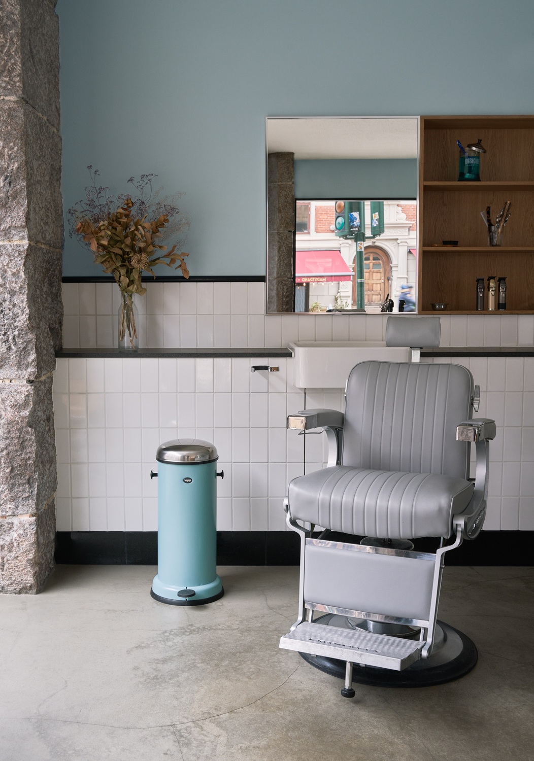 Henri Teal Pedal bin Pedal bin 18L LIMITED EDITION Vipp