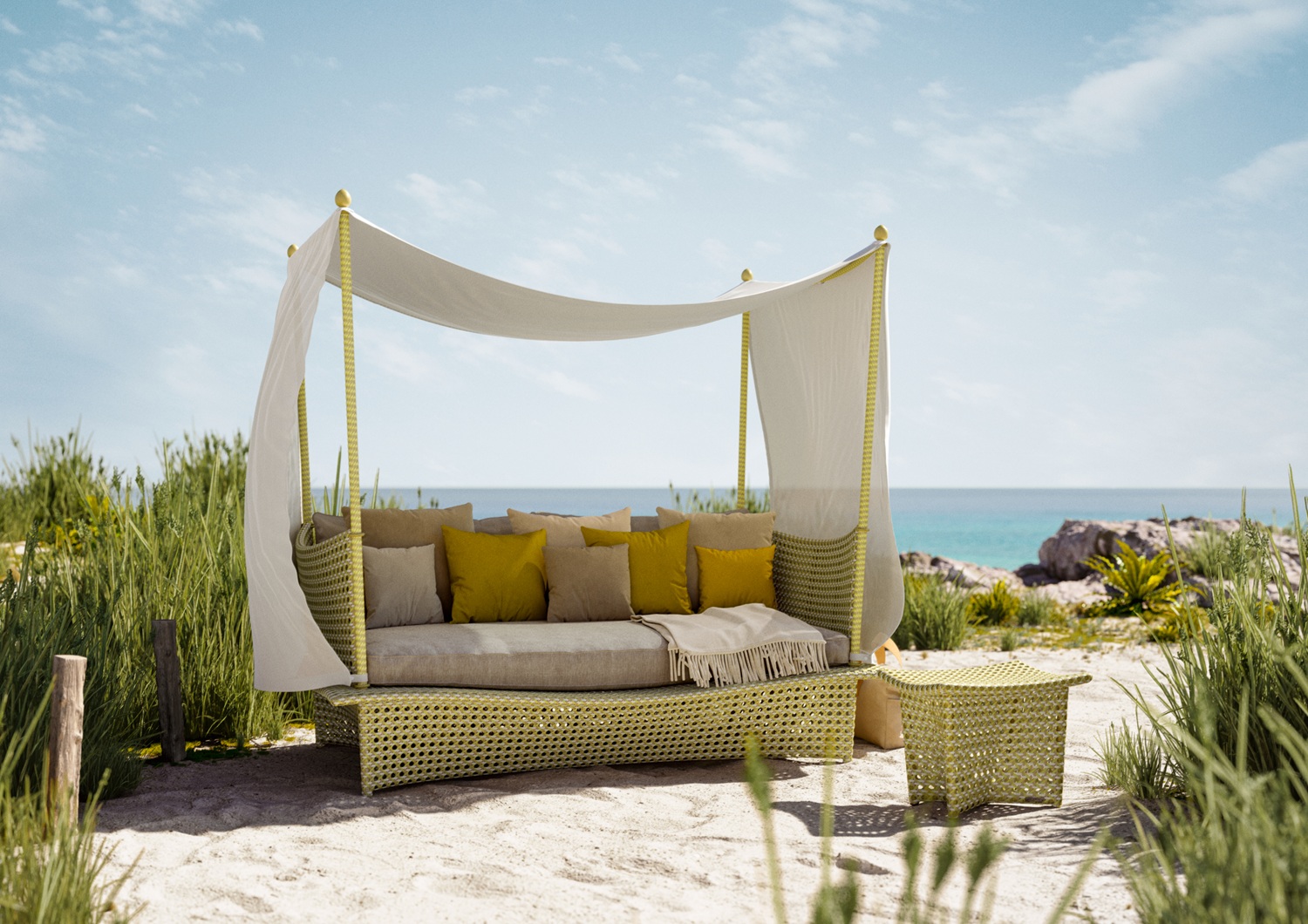 Daydream Daybed with Cushion Dedon
