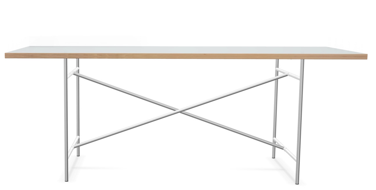 Eiermann 2 Dining Table Indoor Complete LINOLEUM FORBO ASH / OAK EDGE Richard Lampert SINGLE PIECES
