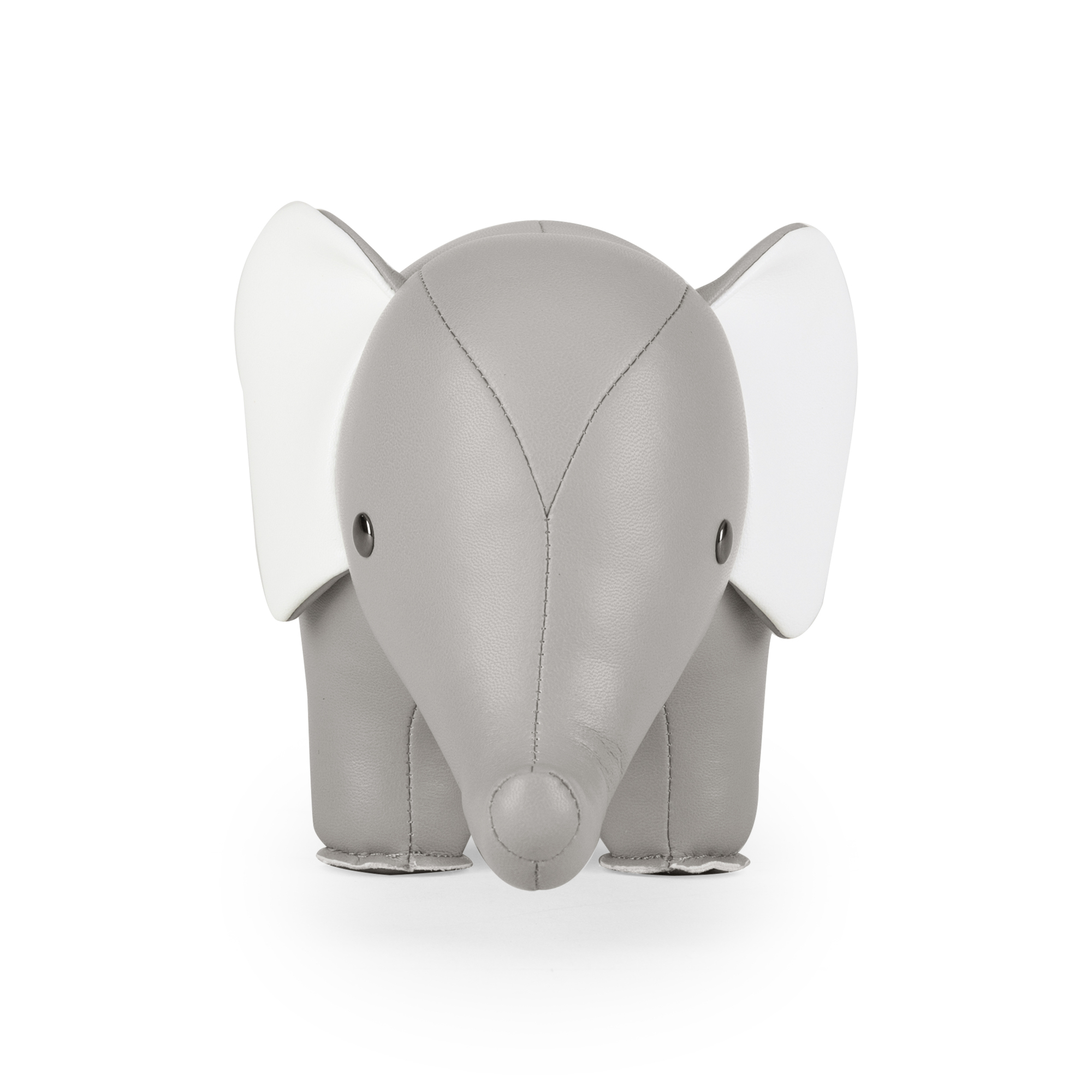 Bookend Classic Elephant Grey/White Züny