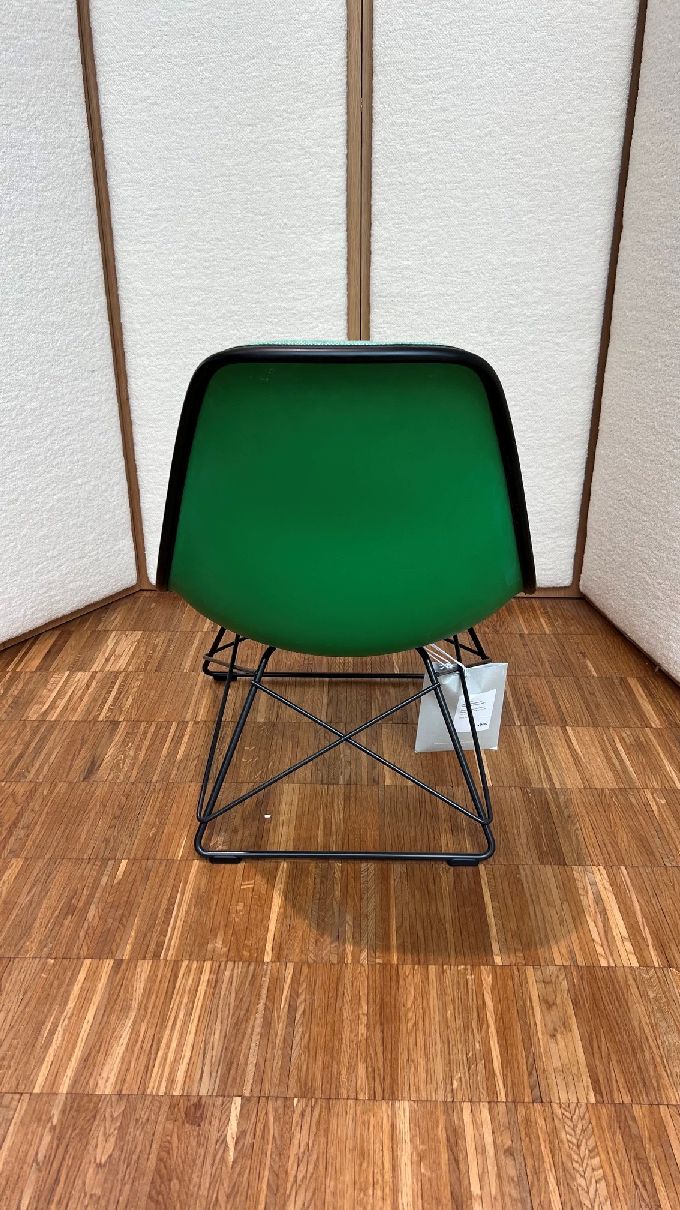 Eames Plastic Side Chair LSR Fully Upholstered Chair Vitra EXHIBITION PIECES