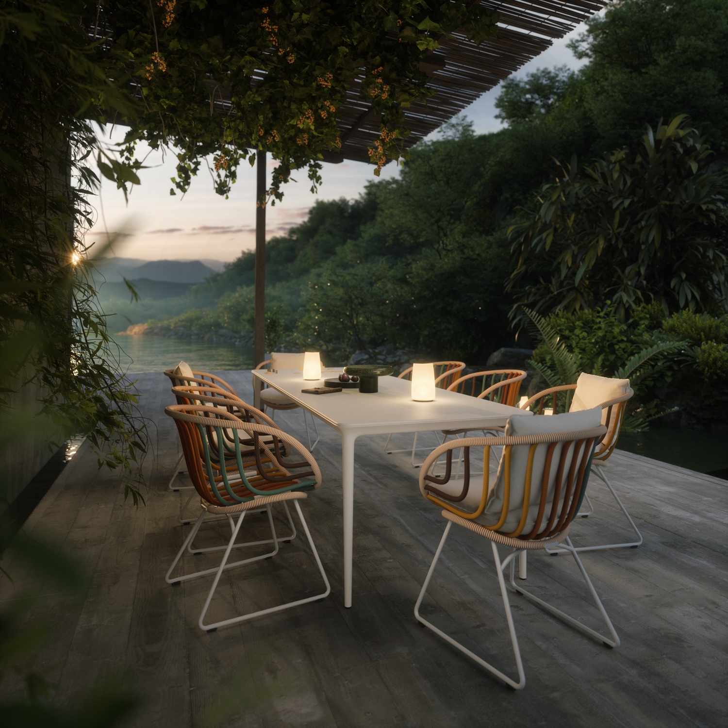 Bellmonde Outdoor Dining Table Dedon
