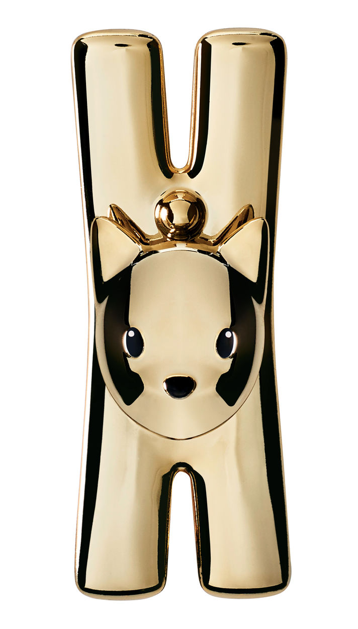 MMI32 Lampo Bracket Gold Alessi SINGLE PIECES