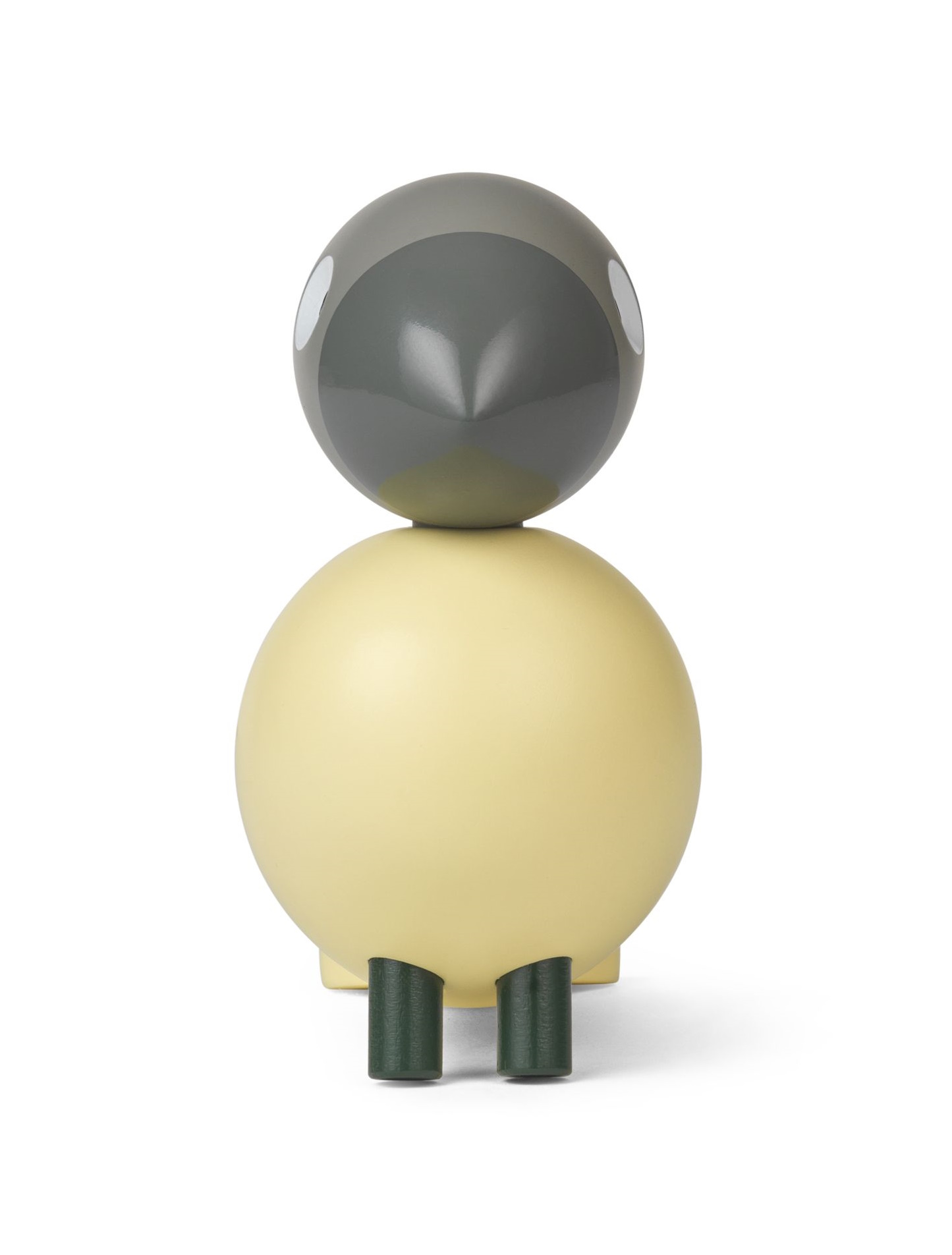 Year Bird Bella 2025 H12.5 cm beige/grey Kay Bojesen