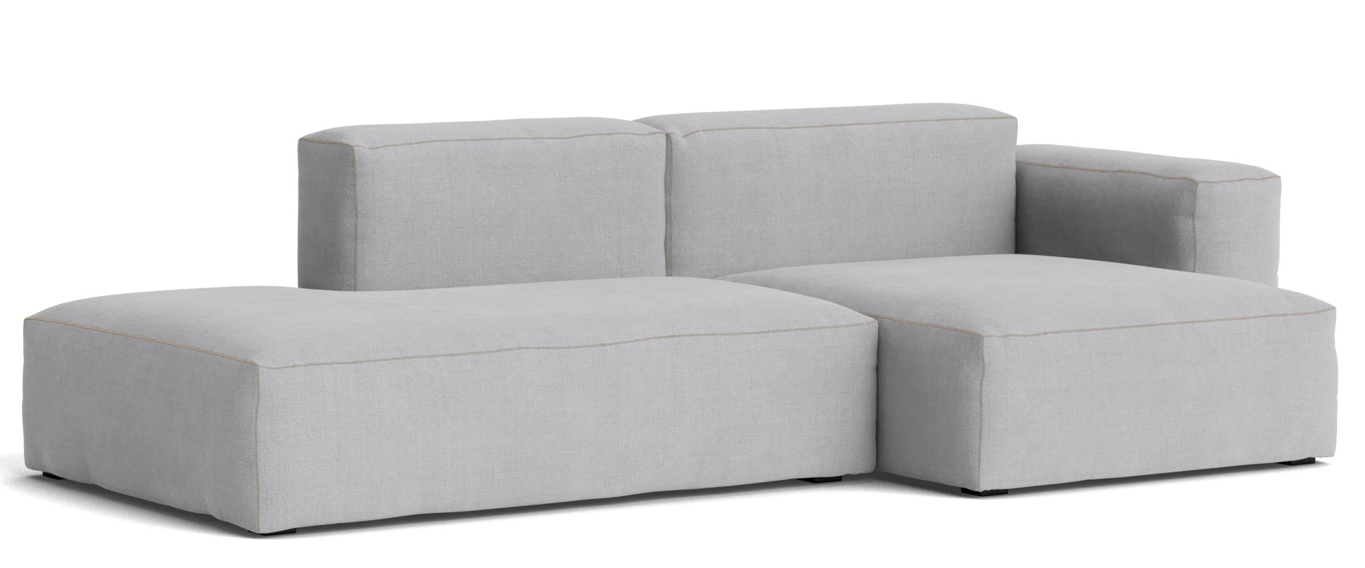 Mags Soft Sofa Low 2,5-seater Combination 3 with armrest right Hay