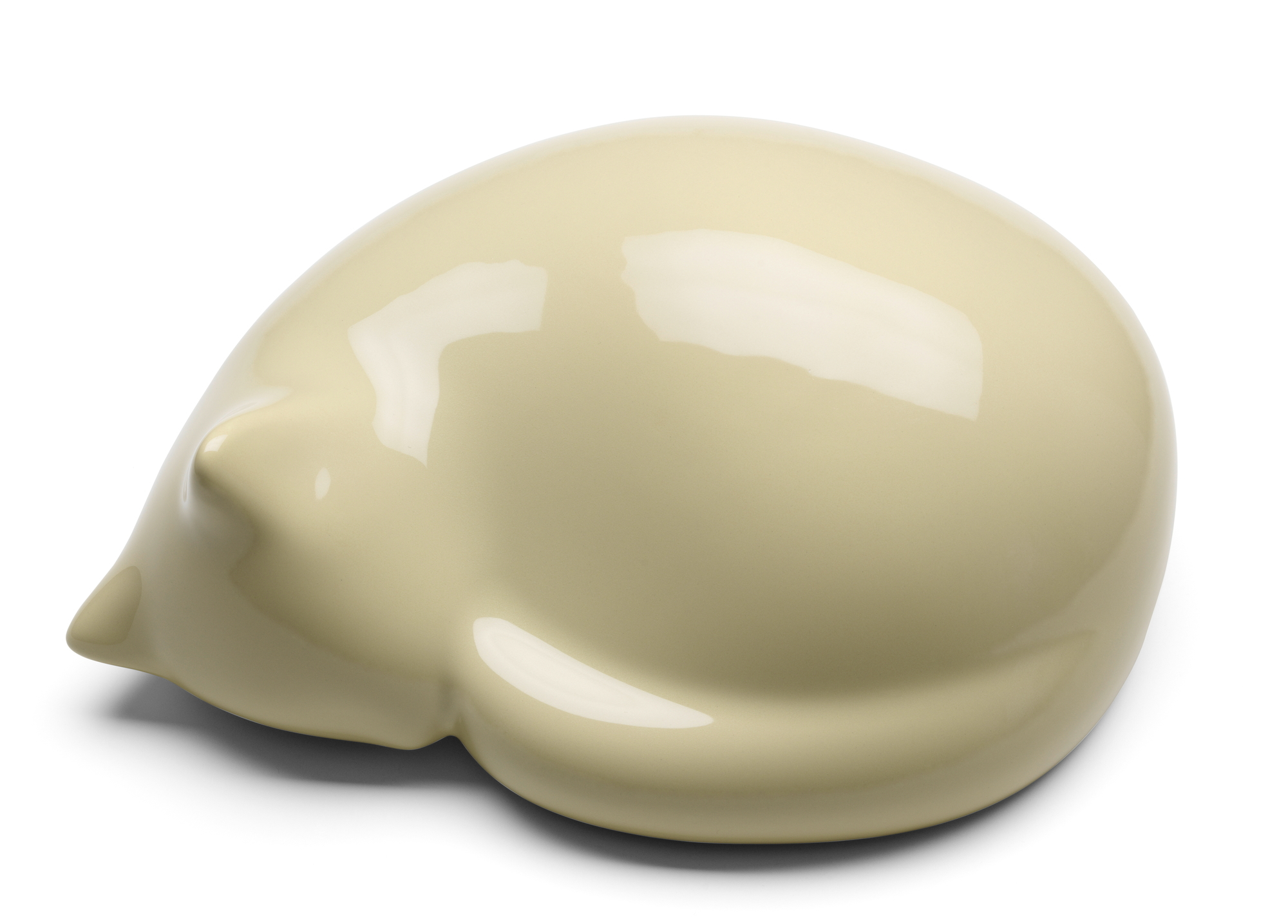 Resting Cat figure BEIGE Vitra SINGLE PIECES