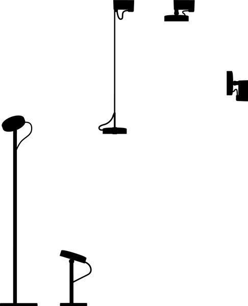 U-Turn Ceiling Light Belux