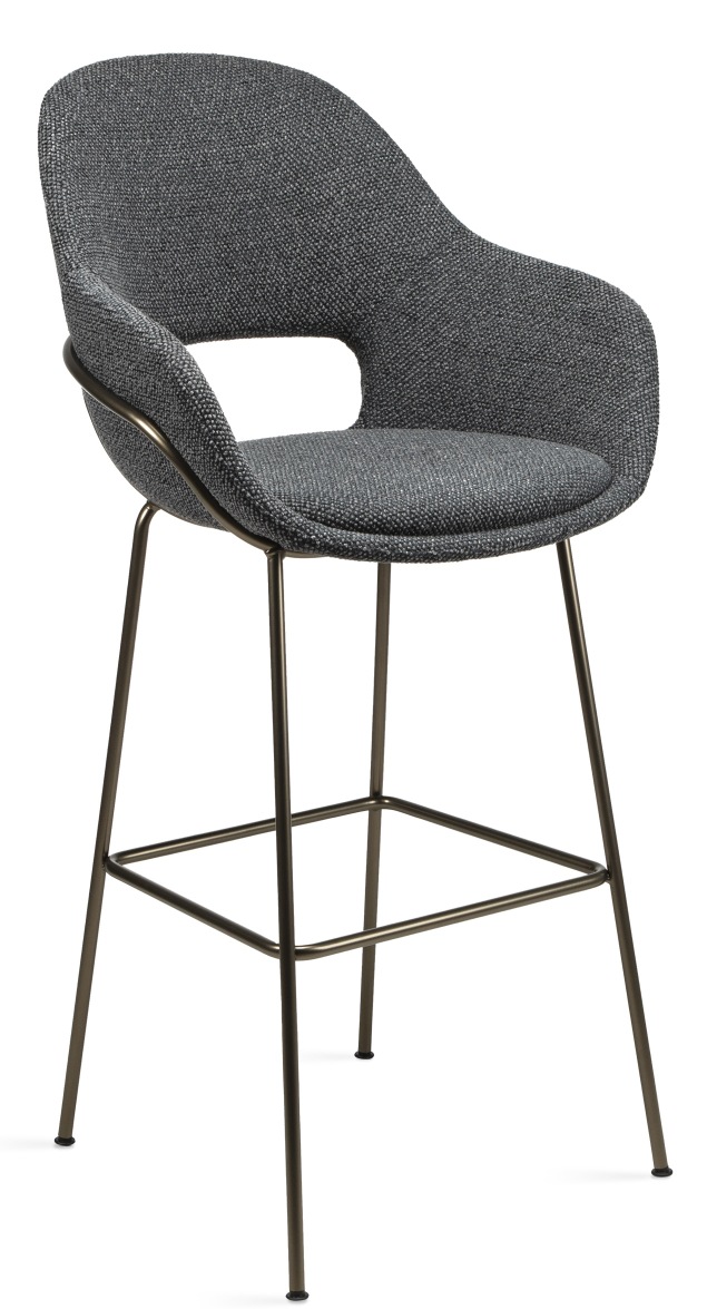 Theia Barstool Armchair High Barstool Freifrau Manufaktur