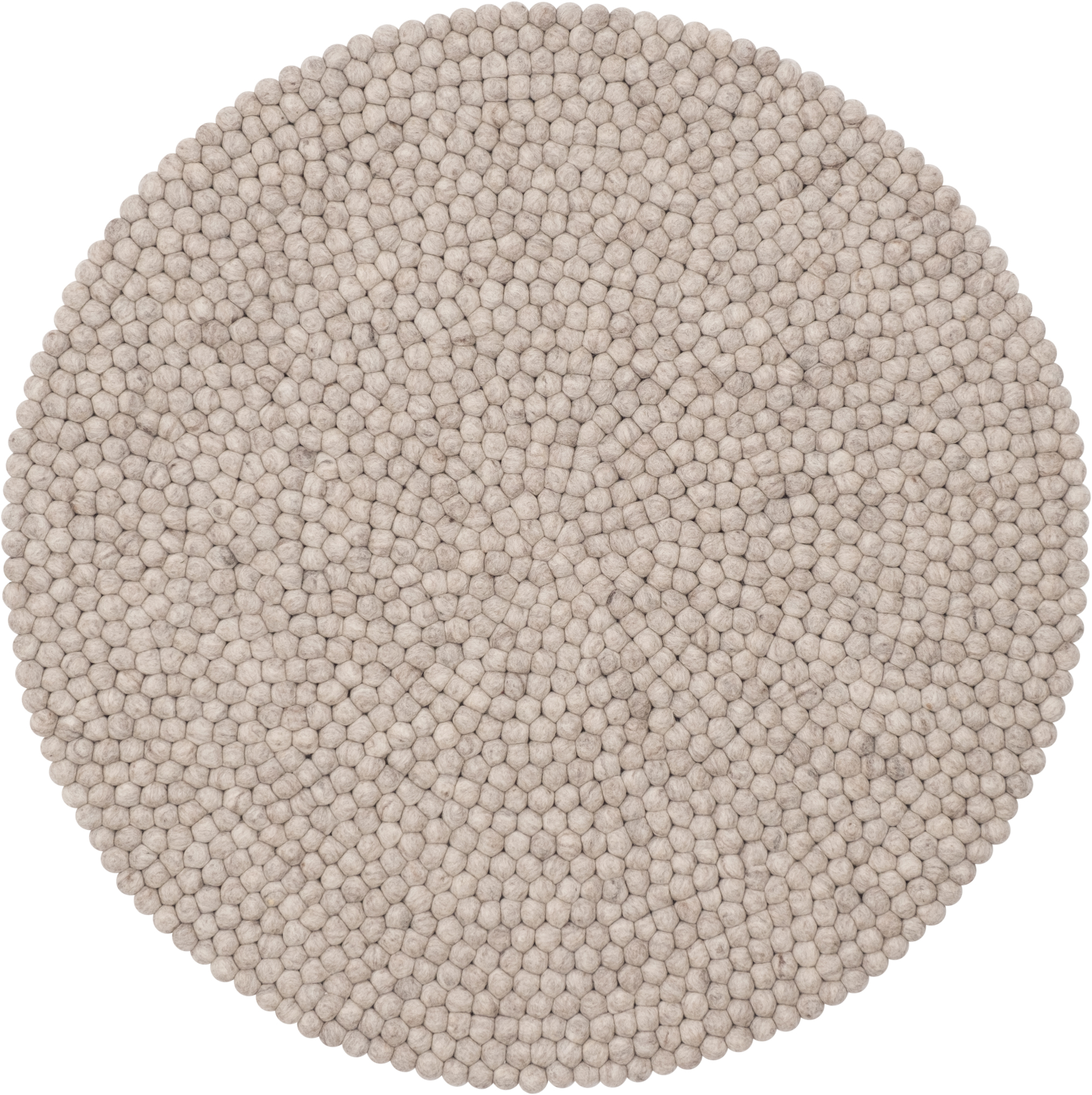 Felt ball Carpet round 140 cm myfelt Bela