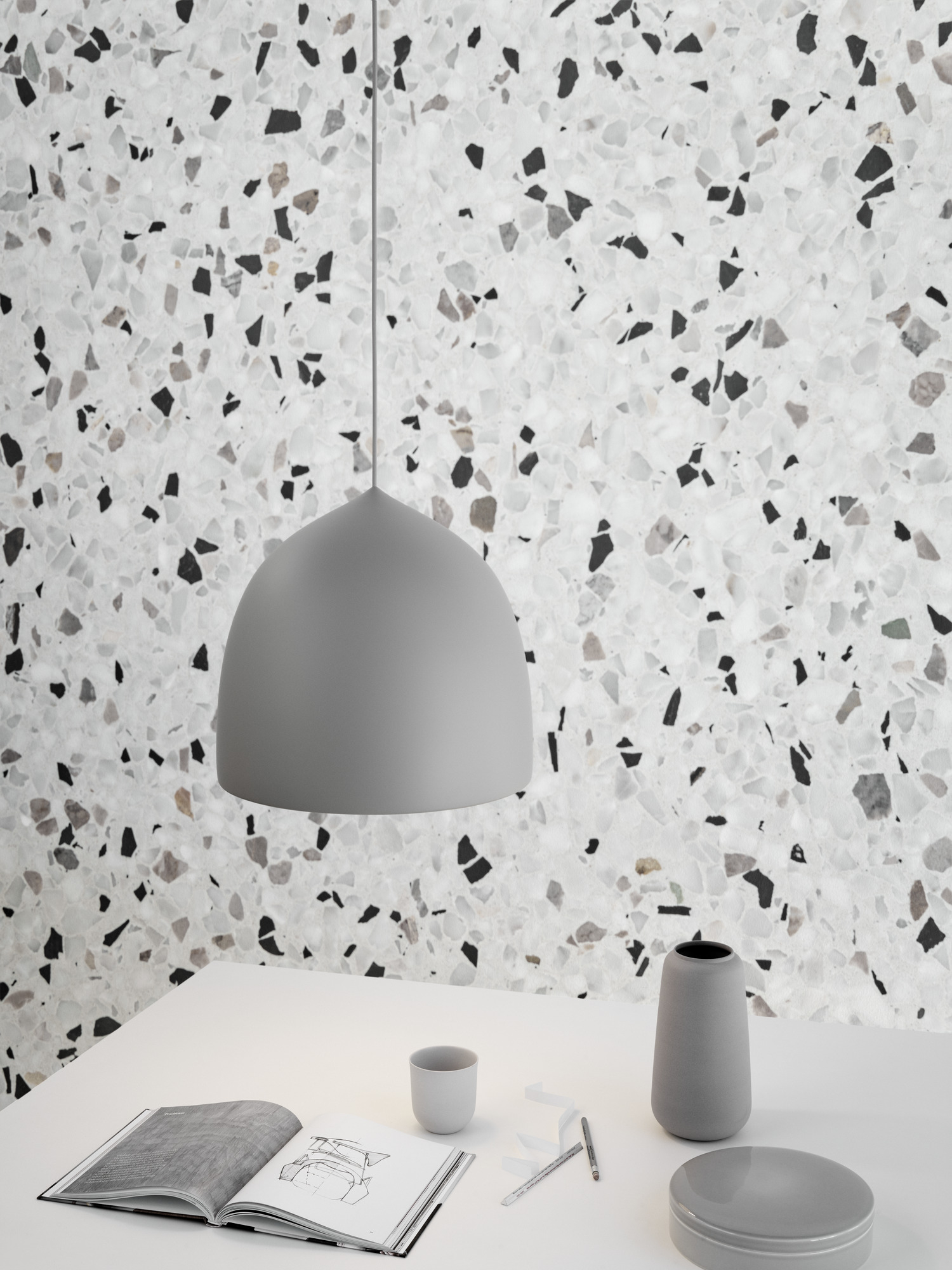 Suspence P1 Pendant Lamp Fritz Hansen Black
