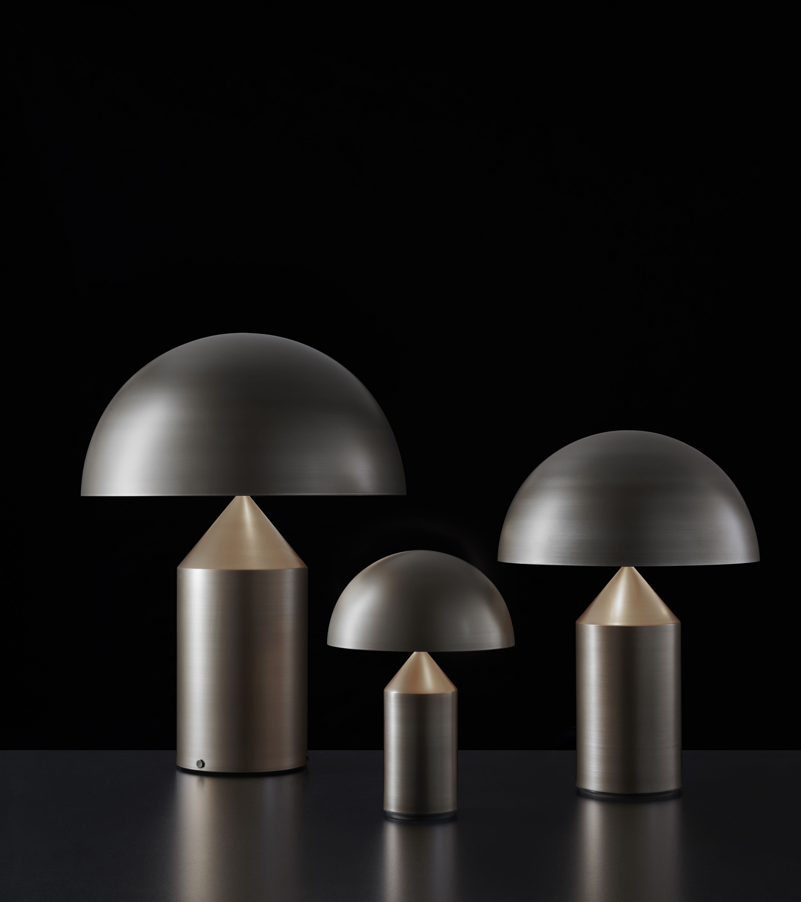 Atollo Satin Bronze Table Lamp Oluce