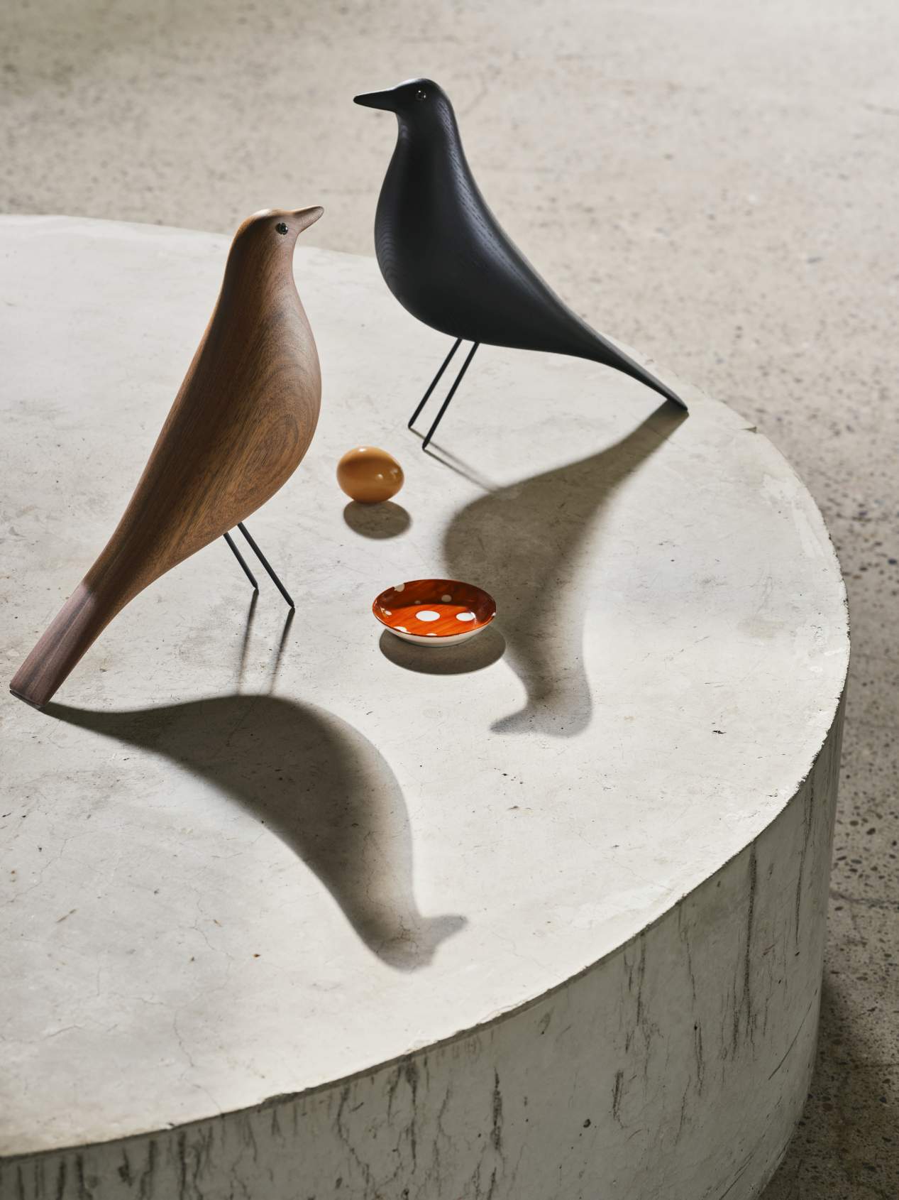 Eames House Bird Sculpture Ash black Vitra NEW VERSION