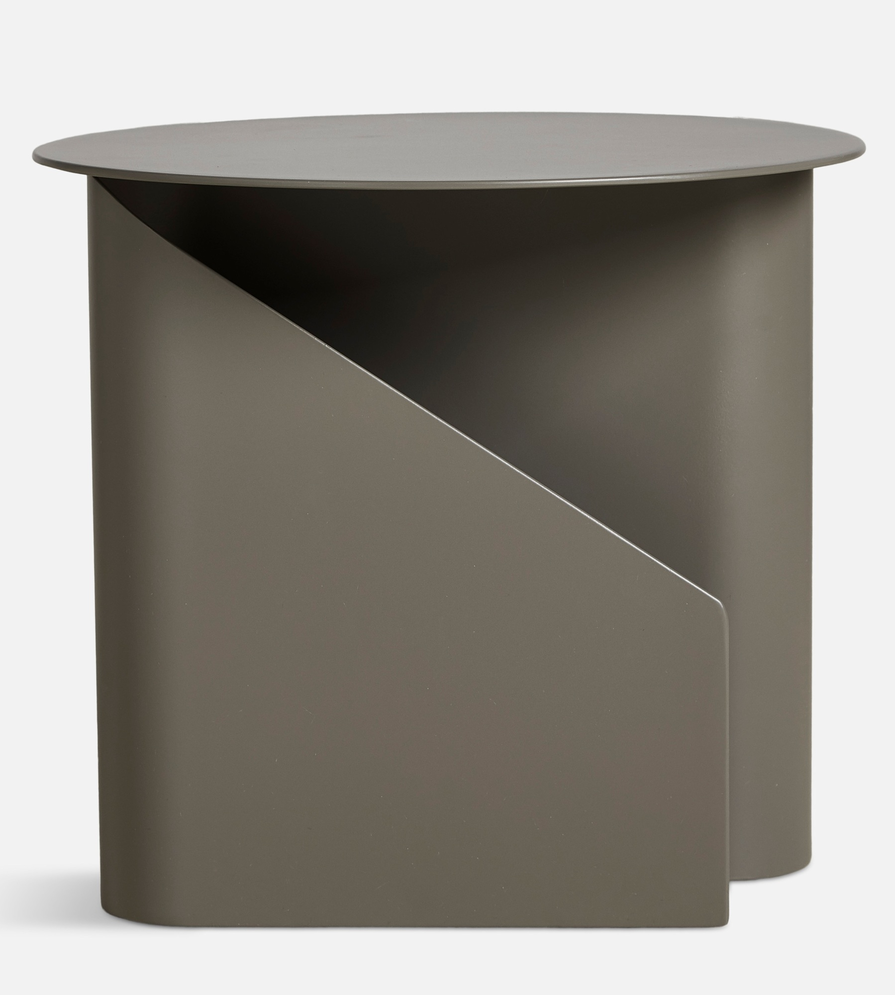 Sentrum Side Table Taupe Woud Sentrum Side Table Taupe Woud